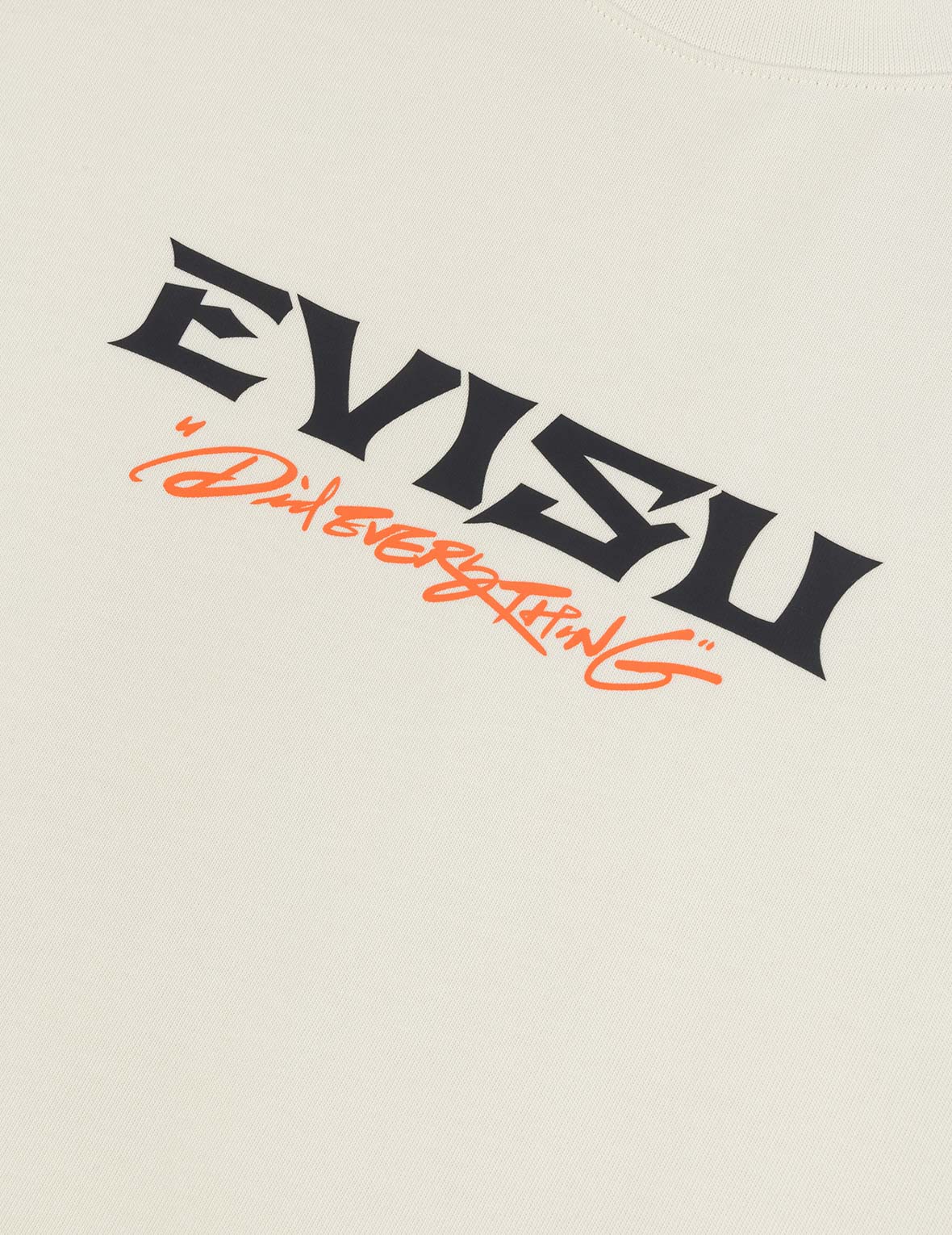 Crane and Logo Print Loose Fit T-shirt