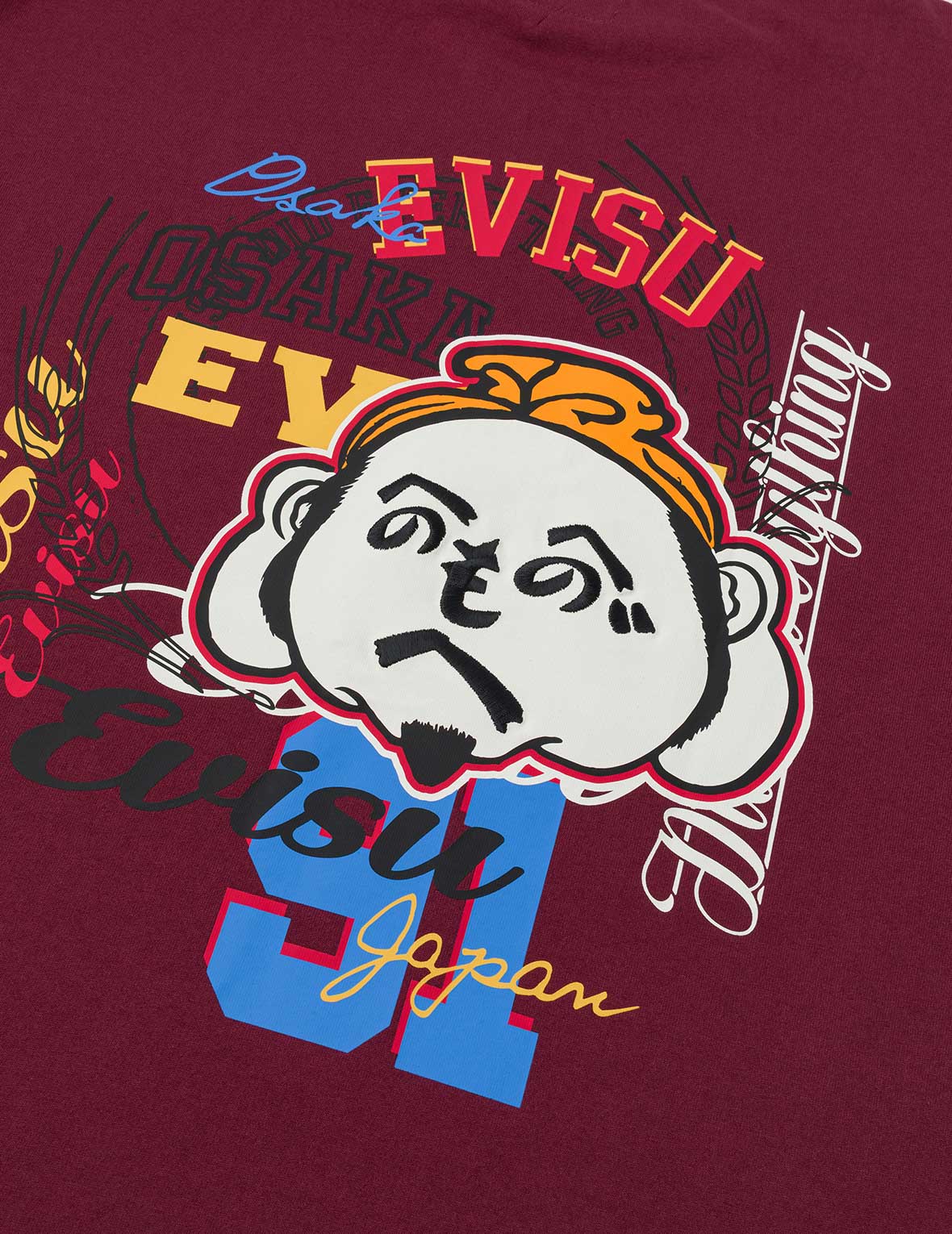 Henohenomohe Godhead Embroidery Relax Fit T-Shirt