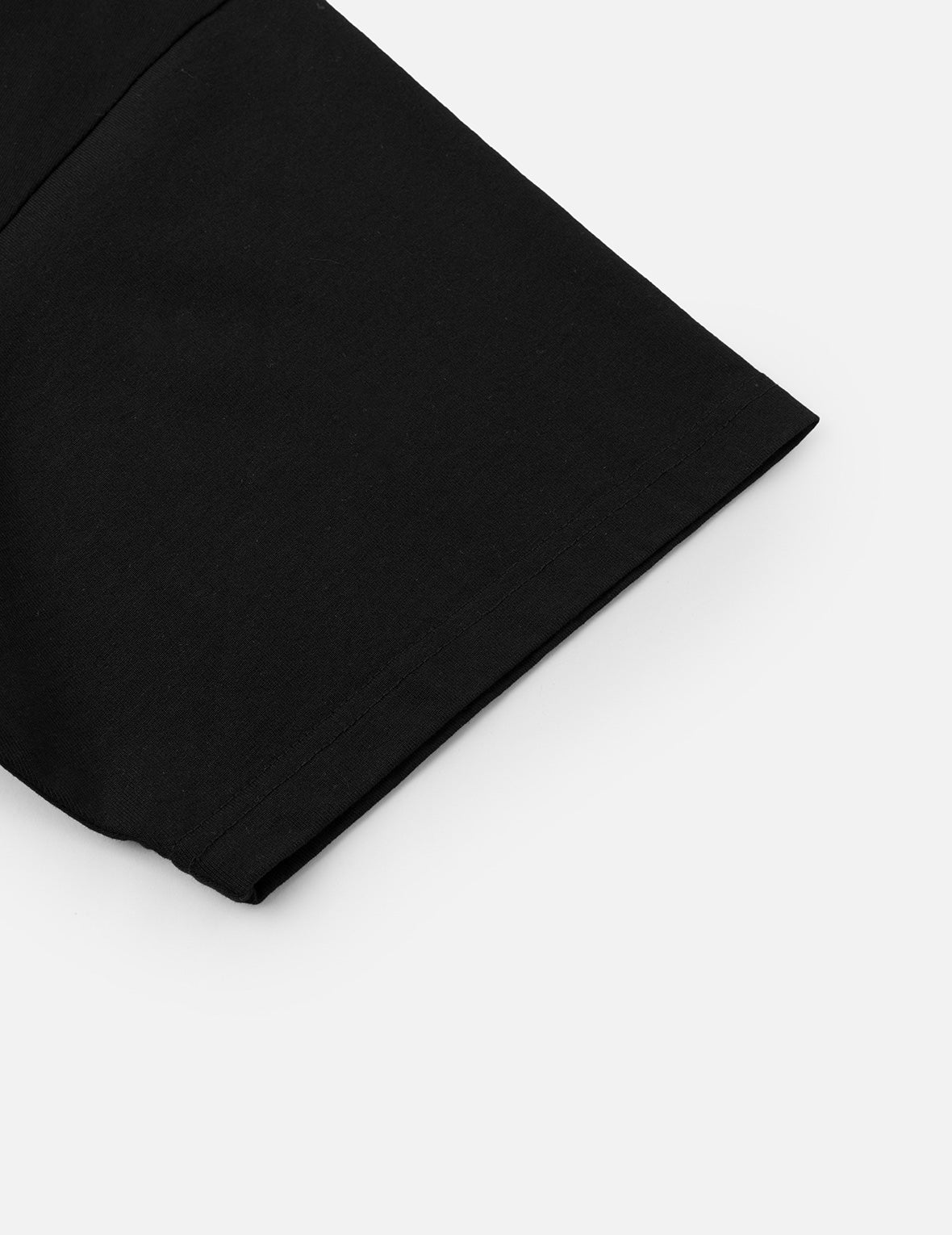 刺繡達摩與海鷗寬版休閒T恤