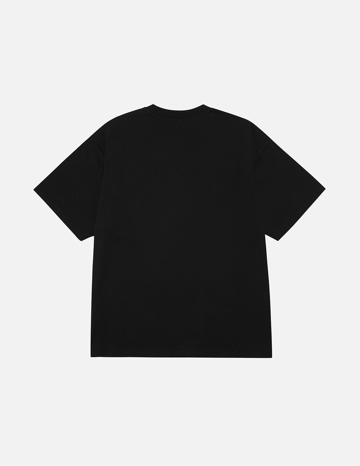 刺繡達摩與海鷗寬版休閒T恤