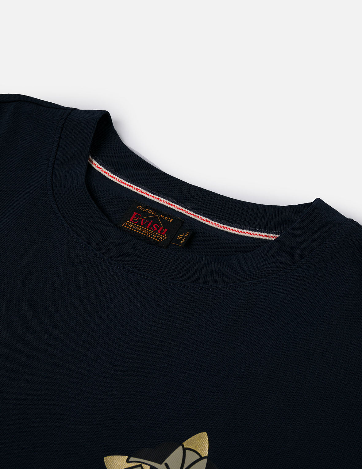 Crane Flying Wings with Daicock Print Loose Fit T-Shirt