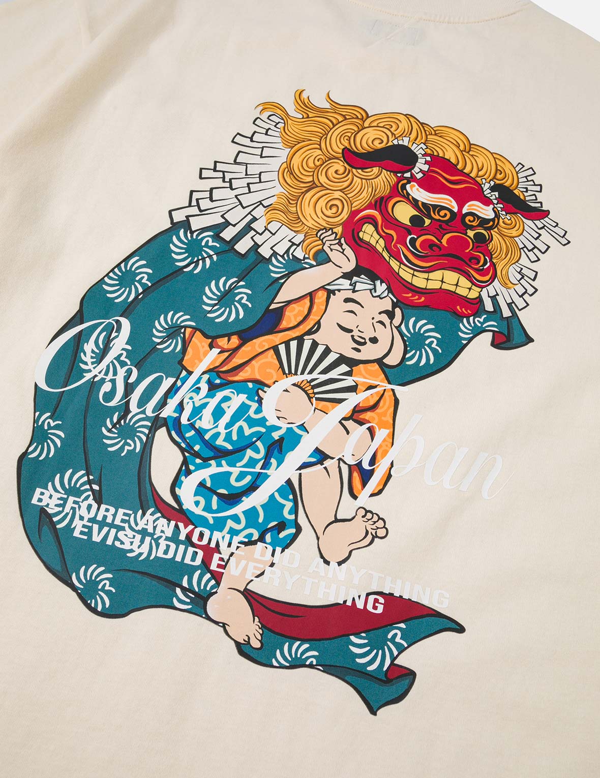 Godhead Lion Dance Print Relax Fit T-Shirt