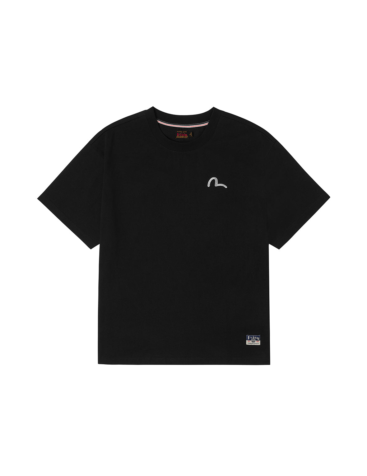 Embroidery Seagull Relax Fit T-Shirt