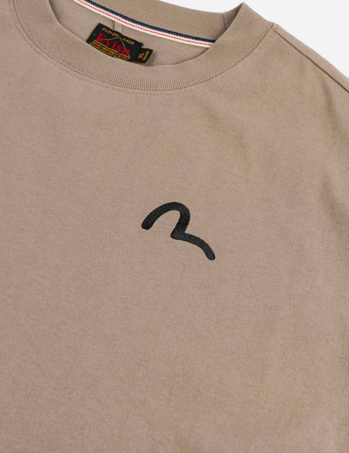 Small Seagull Embroidery T-shirt