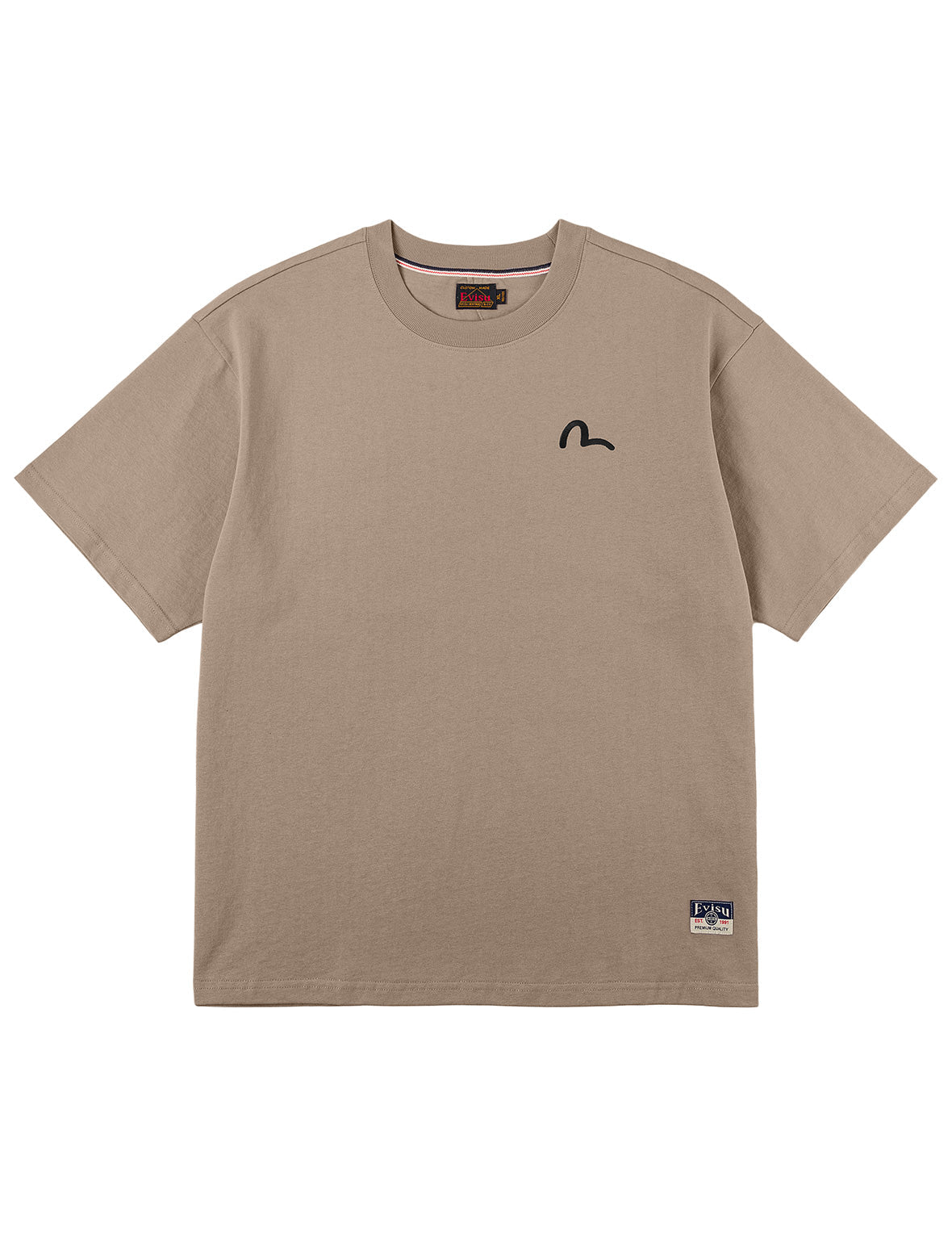 Small Seagull Embroidery T-shirt