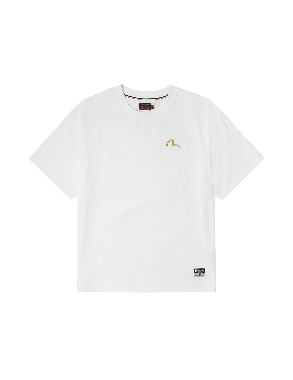 Embroidery Seagull Relax Fit T-Shirt