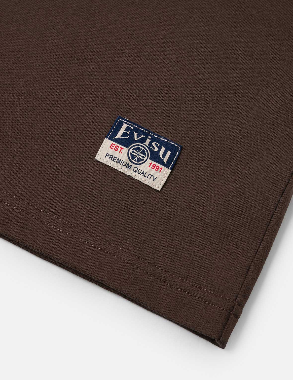 Wheel of Wisdom and  Daruma Daicock Print Regular Fit T-Shirt