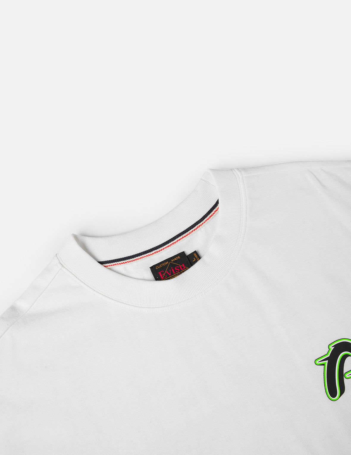 竹葉青蛇影3.0 印花T恤 - 白色