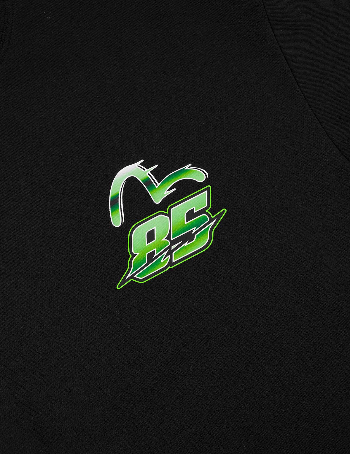 竹葉青蛇影3.0 印花T恤 - 黑色