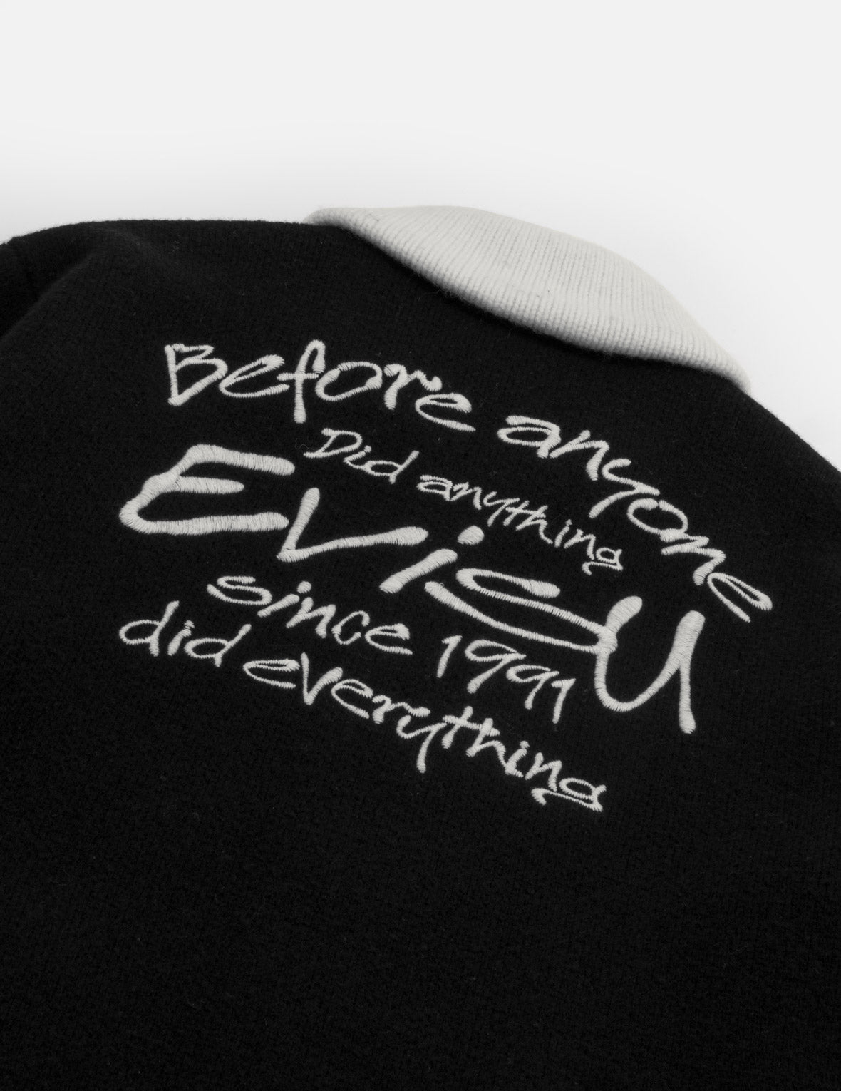 Before Anyone Did Anything Knit Zip Jacket