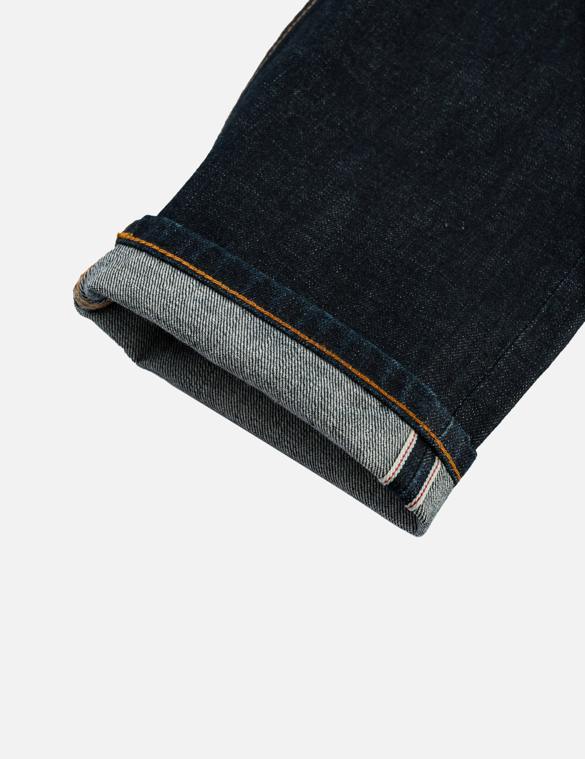 Grey & White Seagull Print Pocket Selvedge Jeans #2017