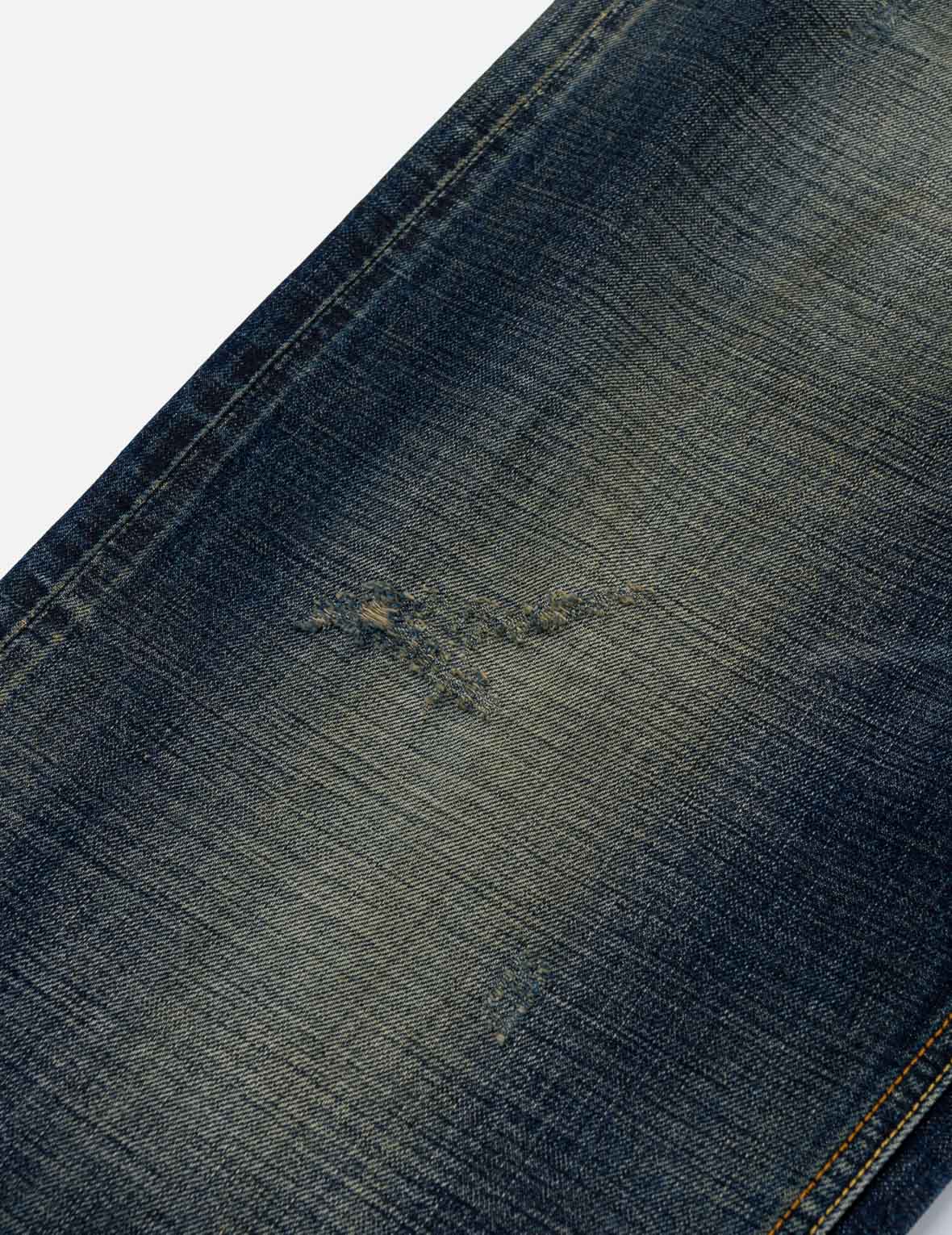Heavy-Wash Gradient Seagull Selvedge Jeans #2030