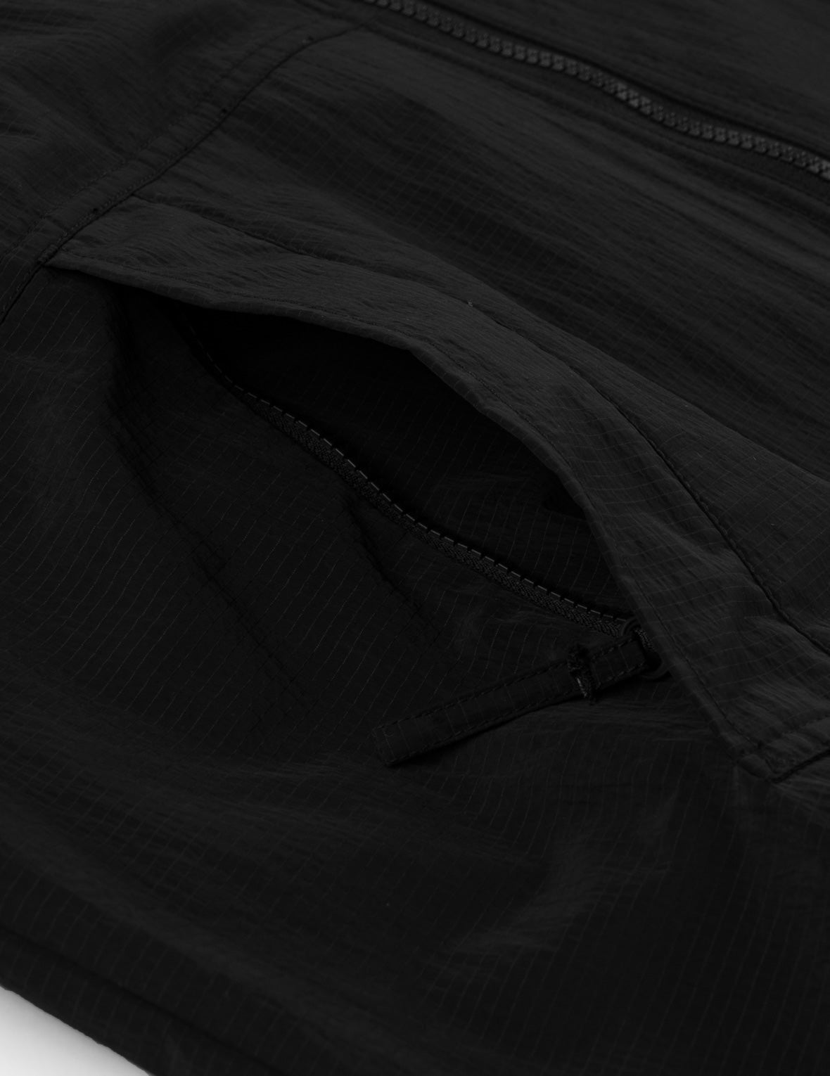 標誌刺繡拉鍊風衣