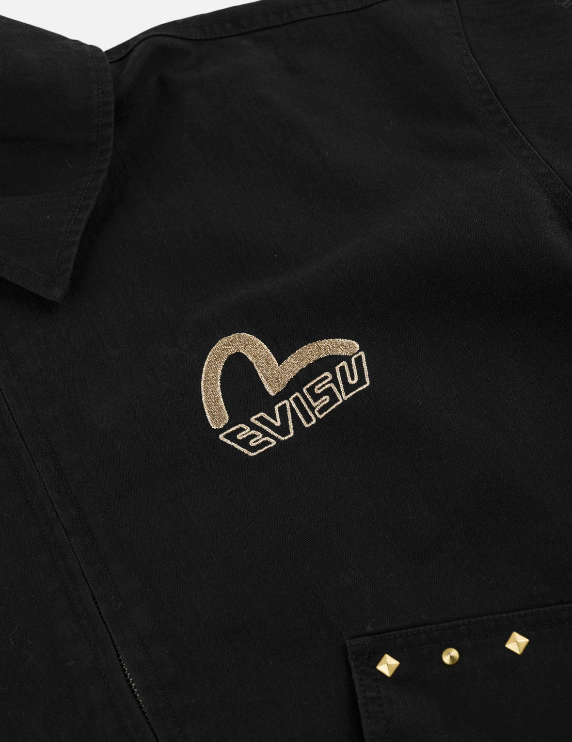 Gold Embroidery Studded Jacket