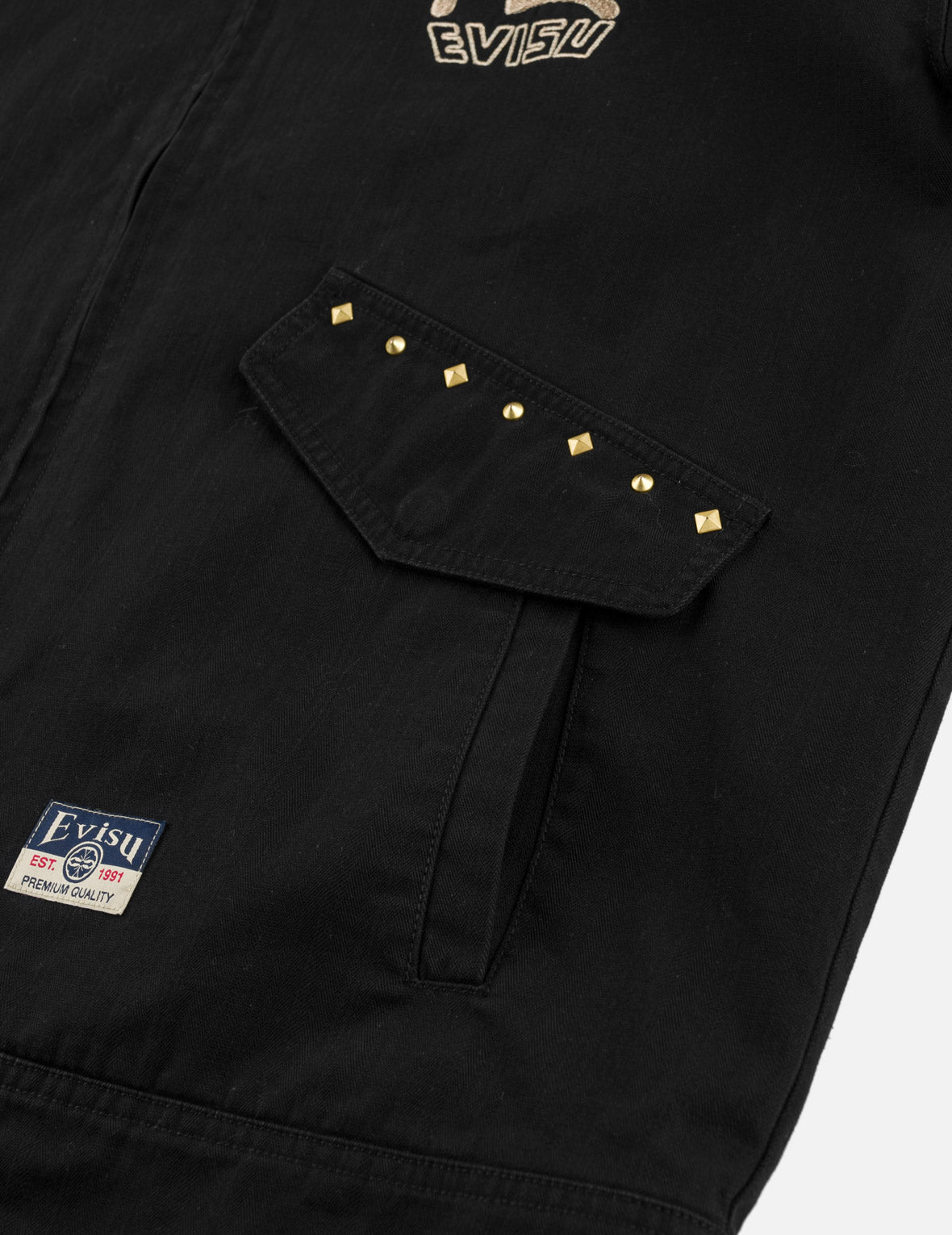Gold Embroidery Studded Jacket