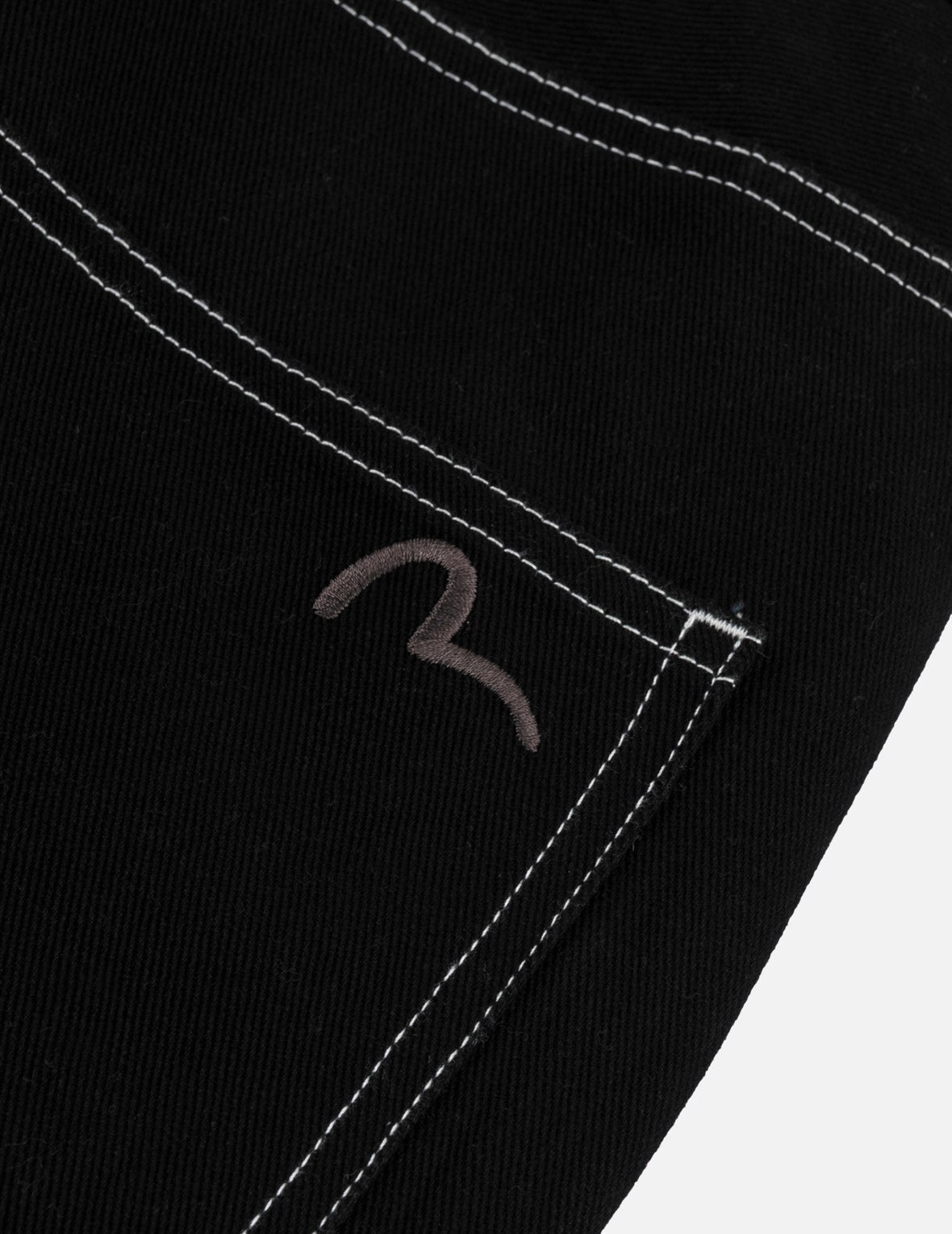 Seagull Embroidered Balloon Woven Pants