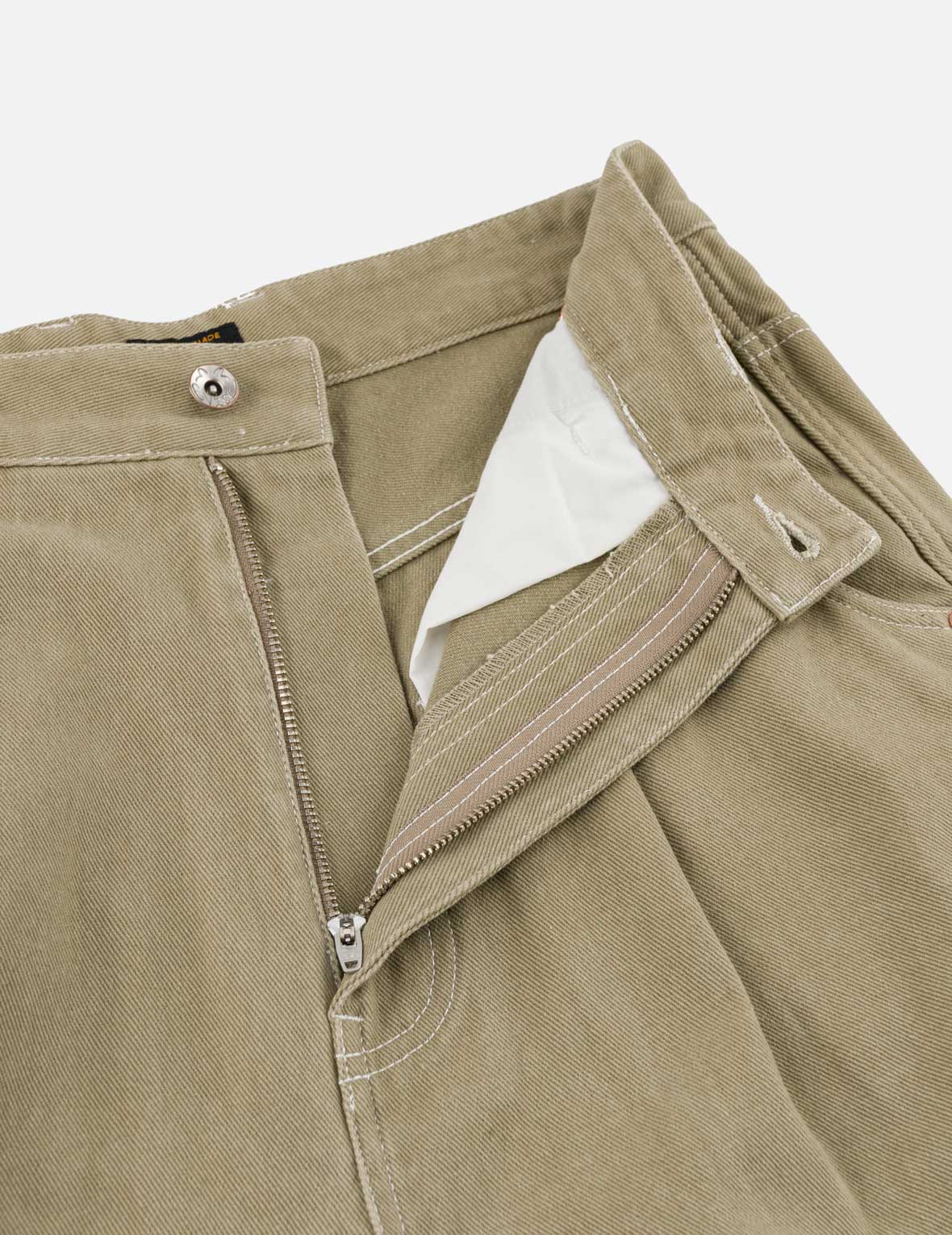 Seagull Embroidered Balloon Woven Pants