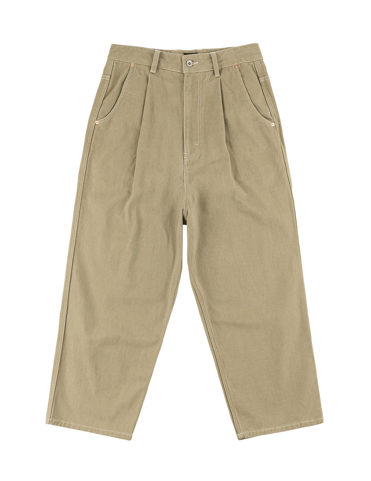 Seagull Embroidered Balloon Woven Pants