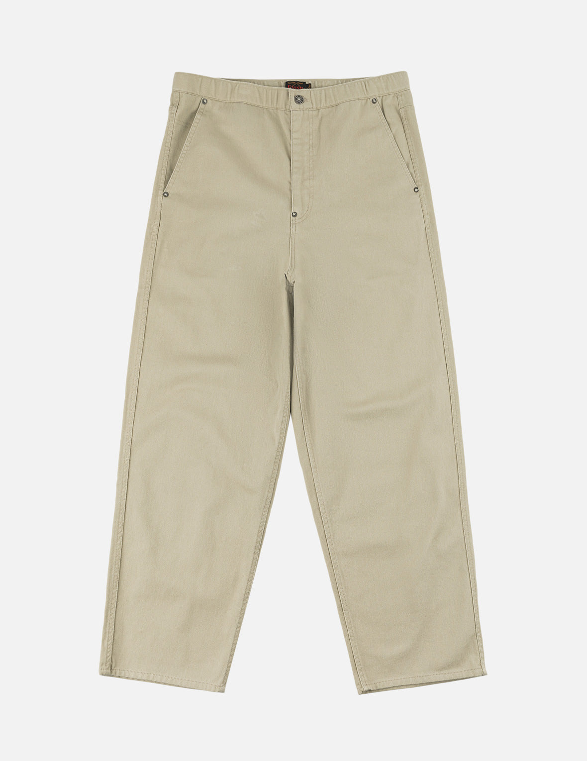Back Seagull Print Chino Pants