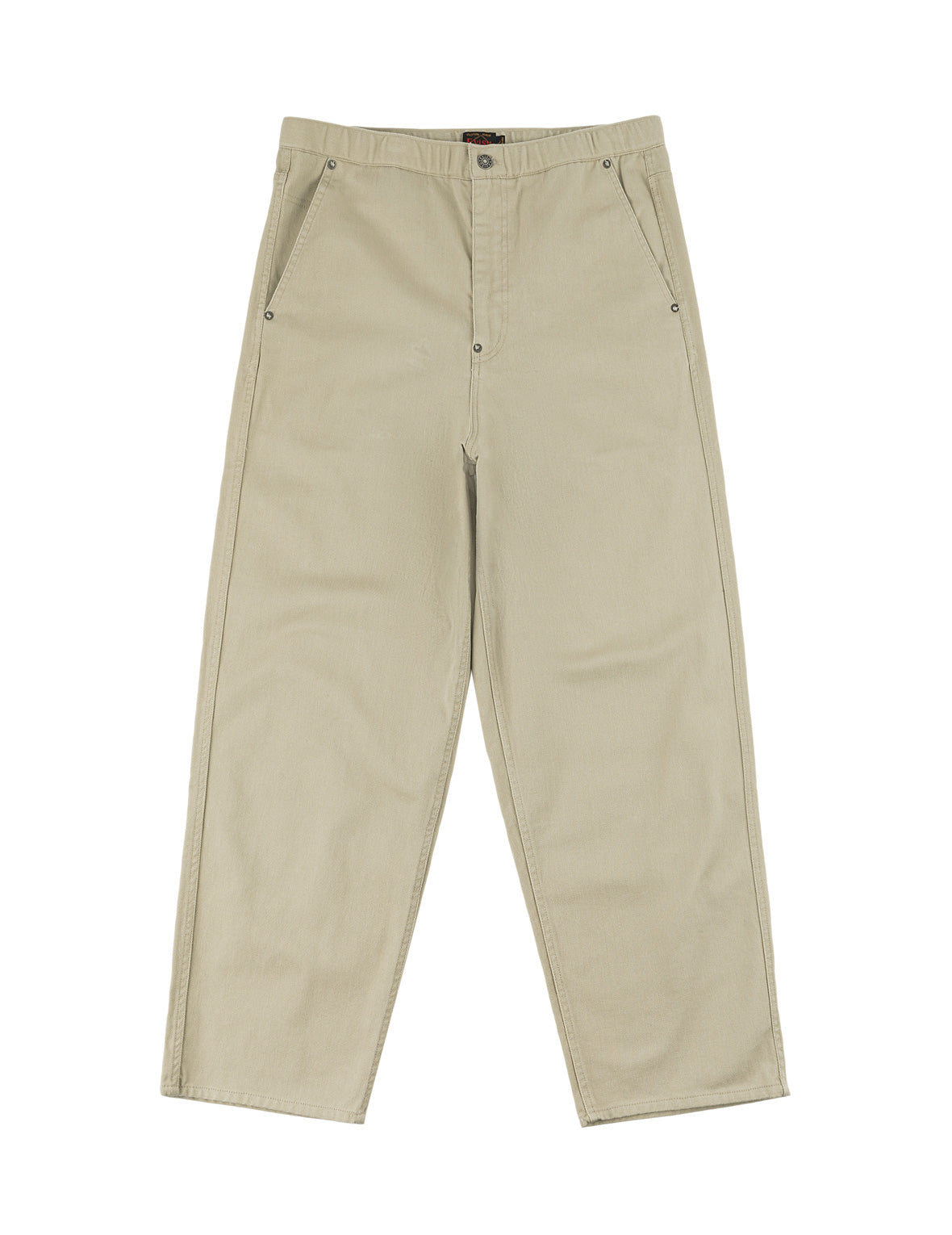 Back Seagull Print Chino Pants