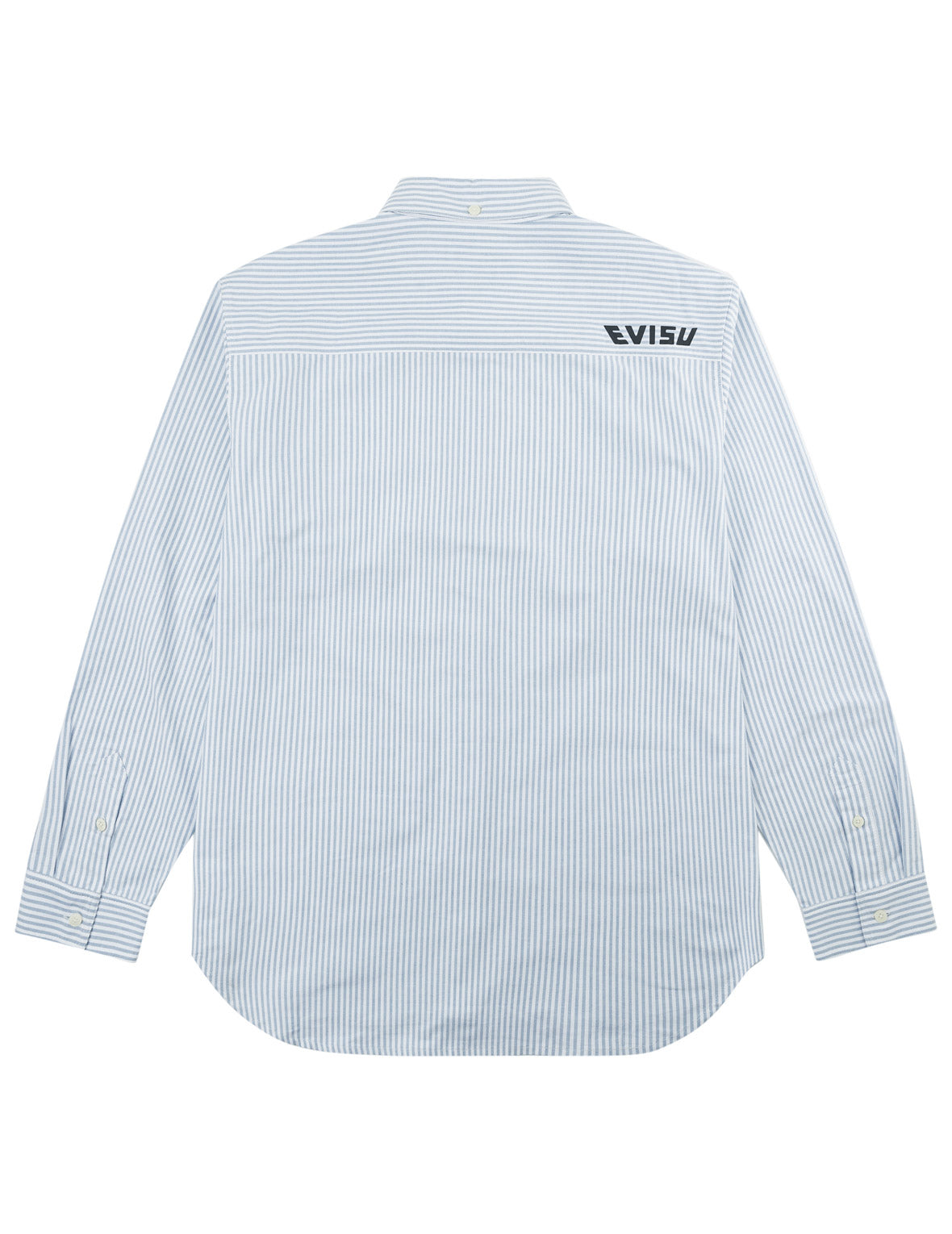 Multi-Pocket Striped Oxford Shirt