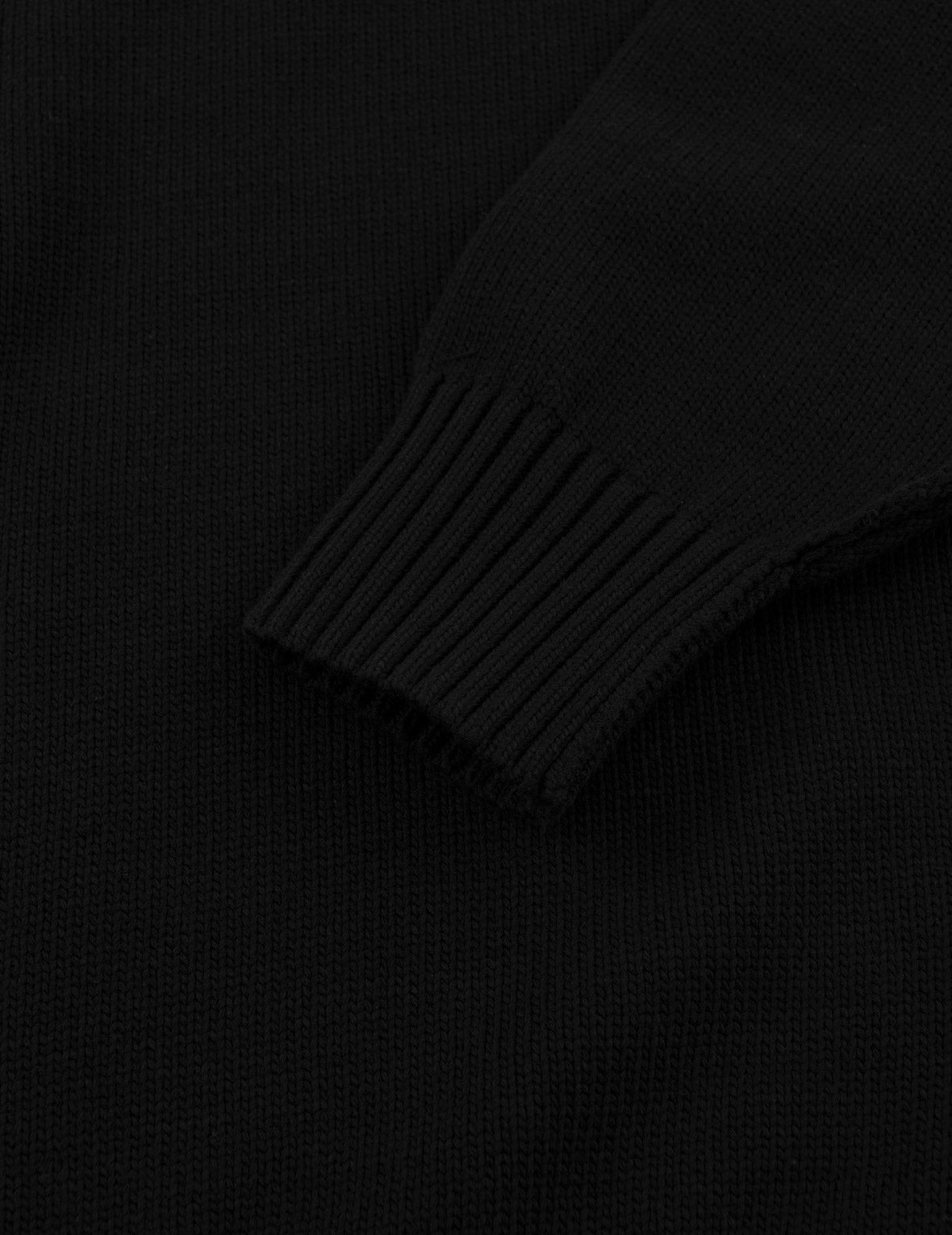 Textured Seagull Logo Knit Pullover