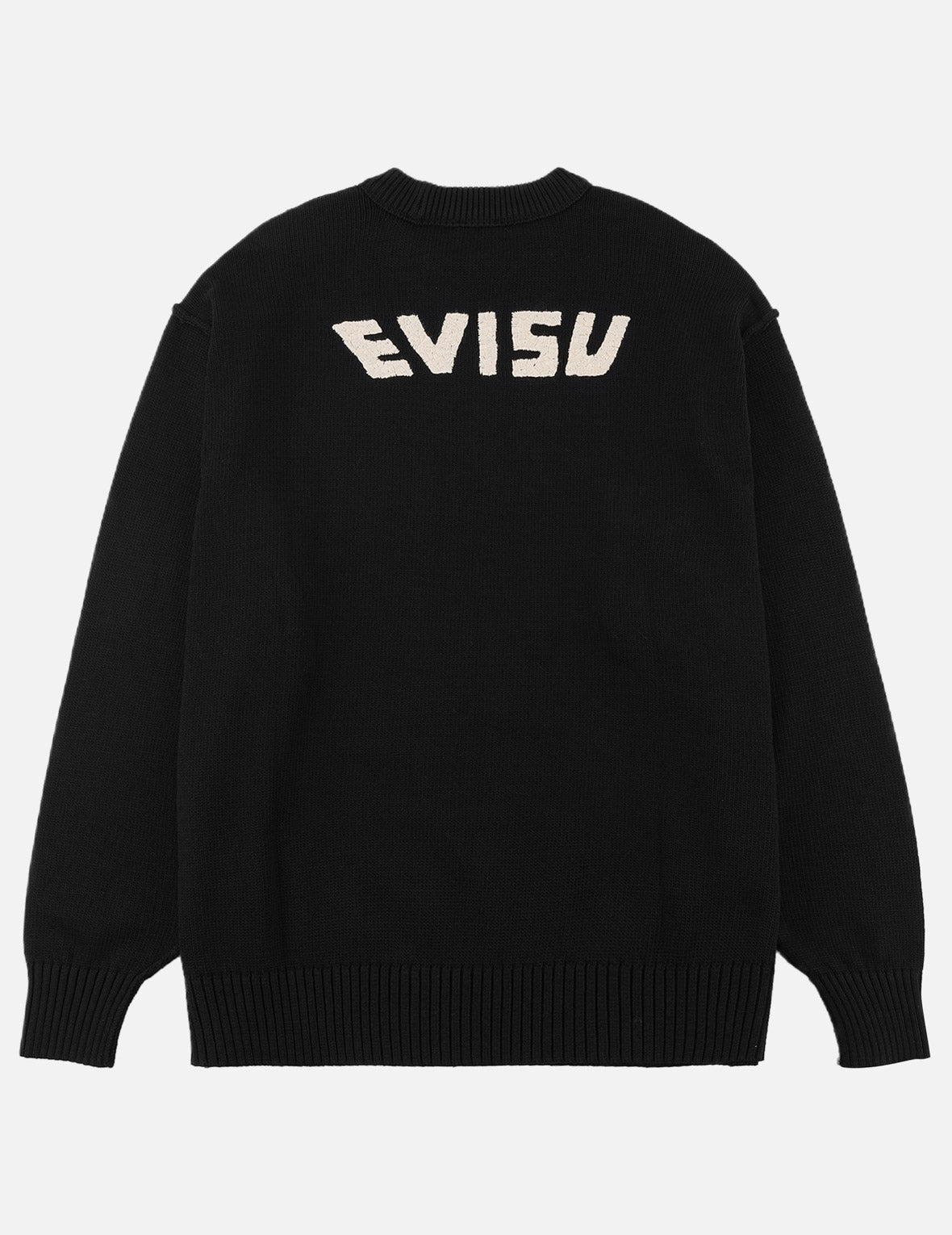 Textured Seagull Logo Knit Pullover