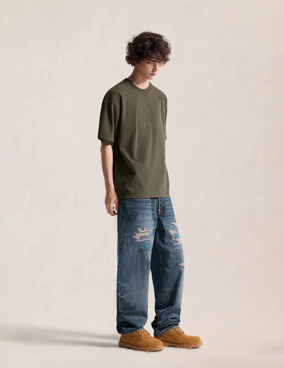 Tonal Applique Seagull Tee