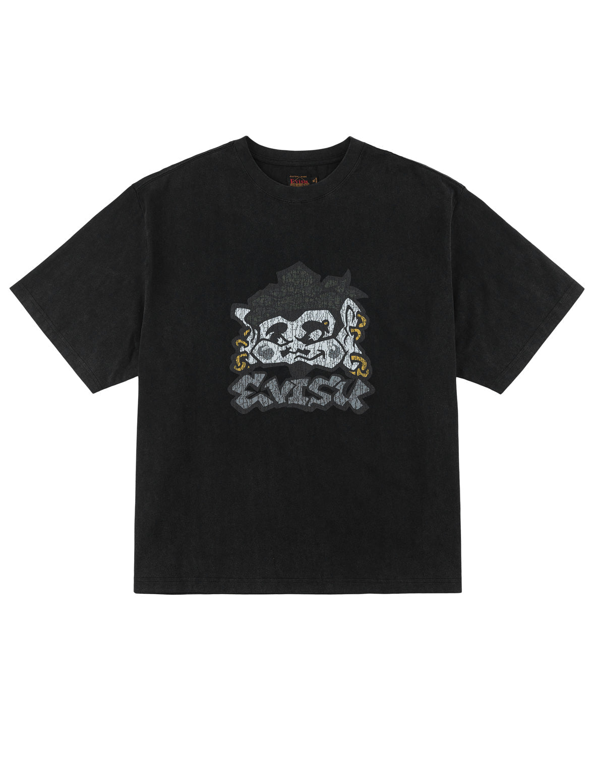 佛頭EVISU標誌印花T恤