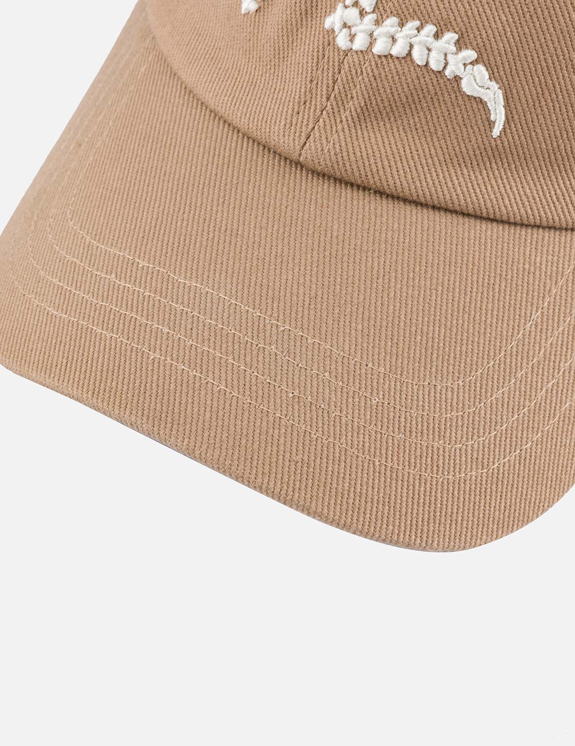 Seagull Embroidery Denim Cap