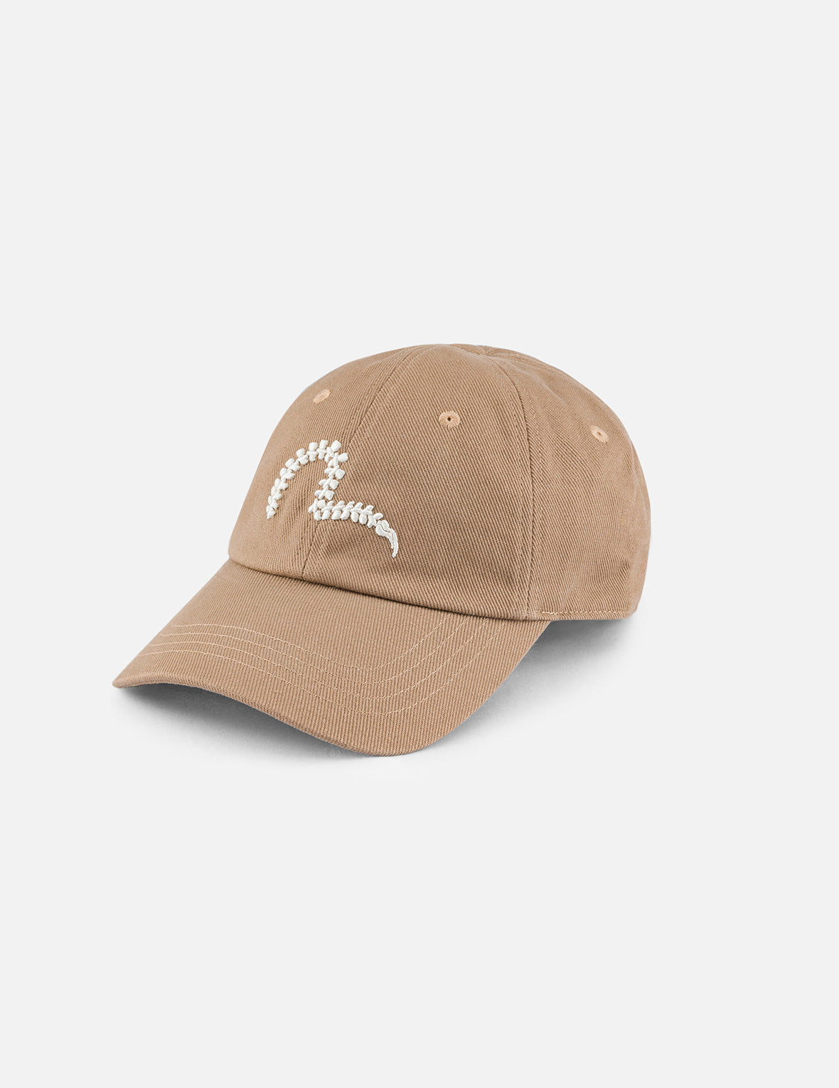 Seagull Embroidery Denim Cap