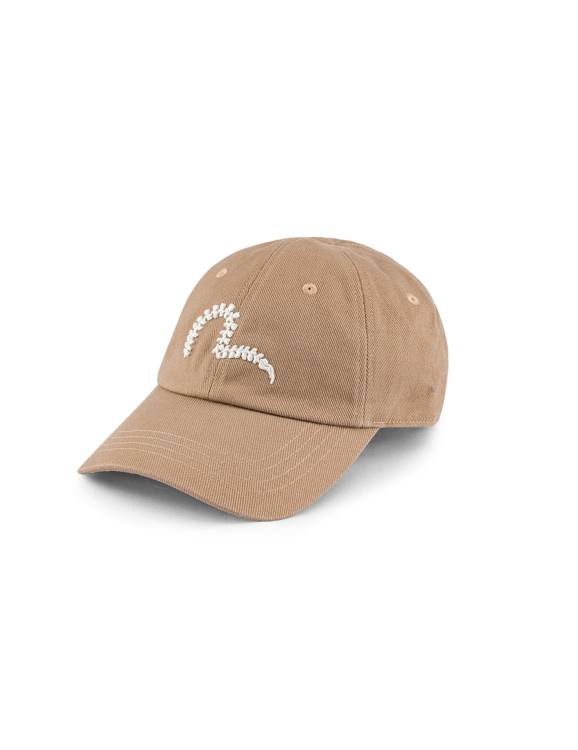 Seagull Embroidery Denim Cap