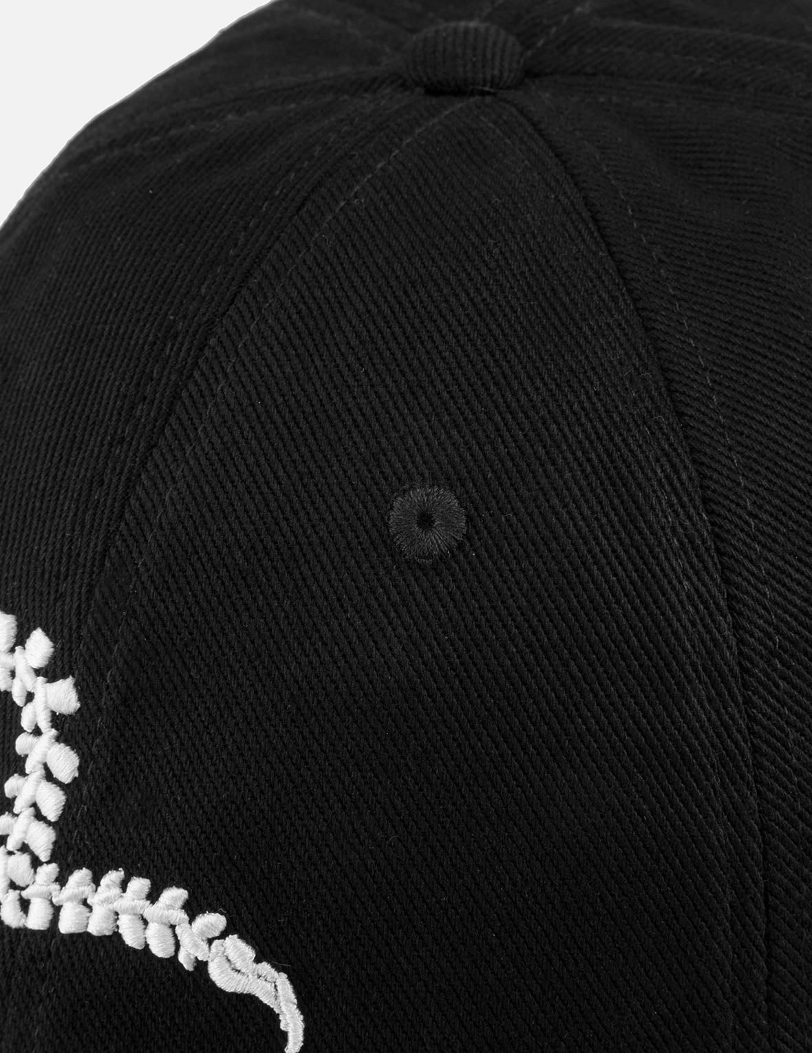 Seagull Embroidery Denim Cap