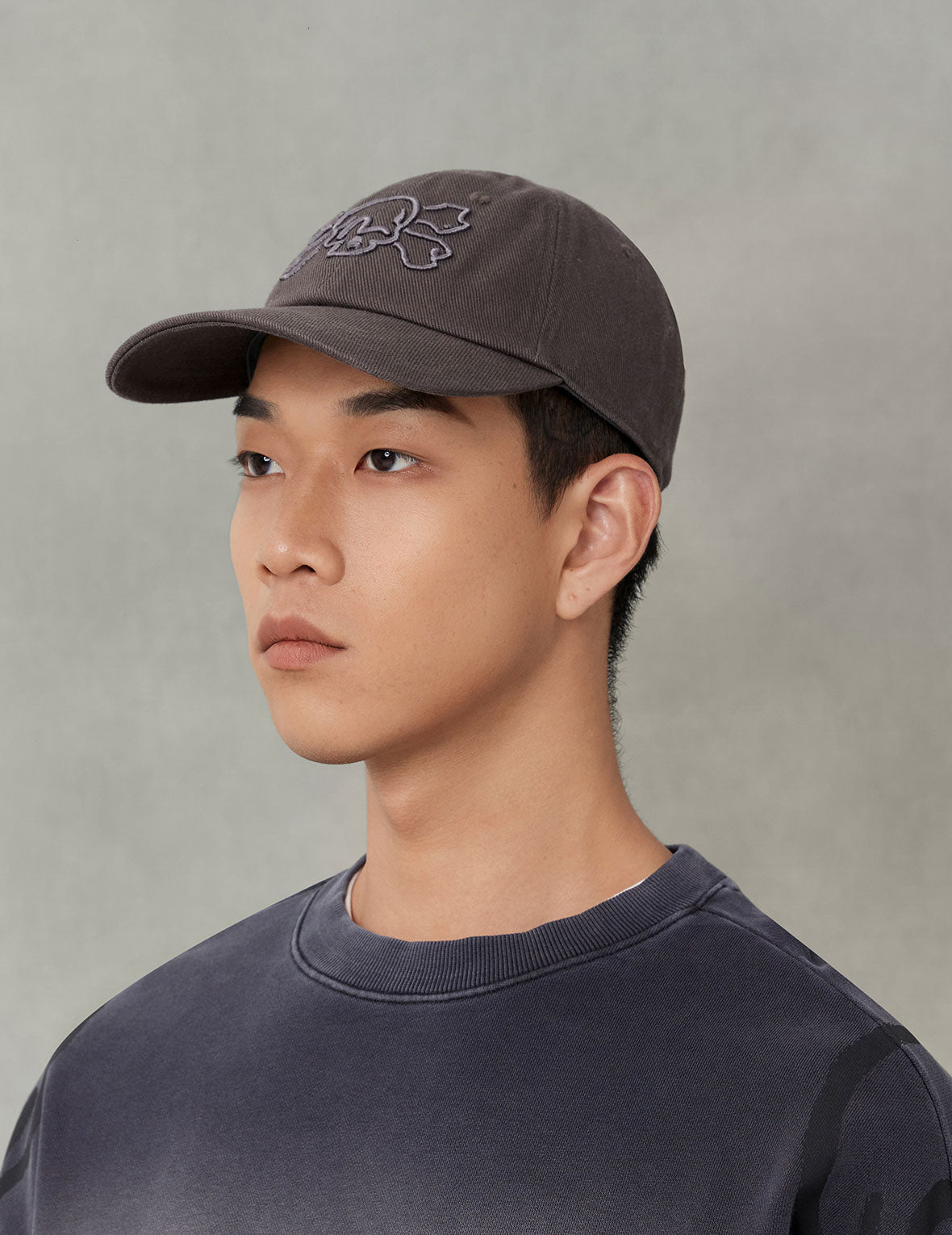 Skull and Seagull Embroidery Cap