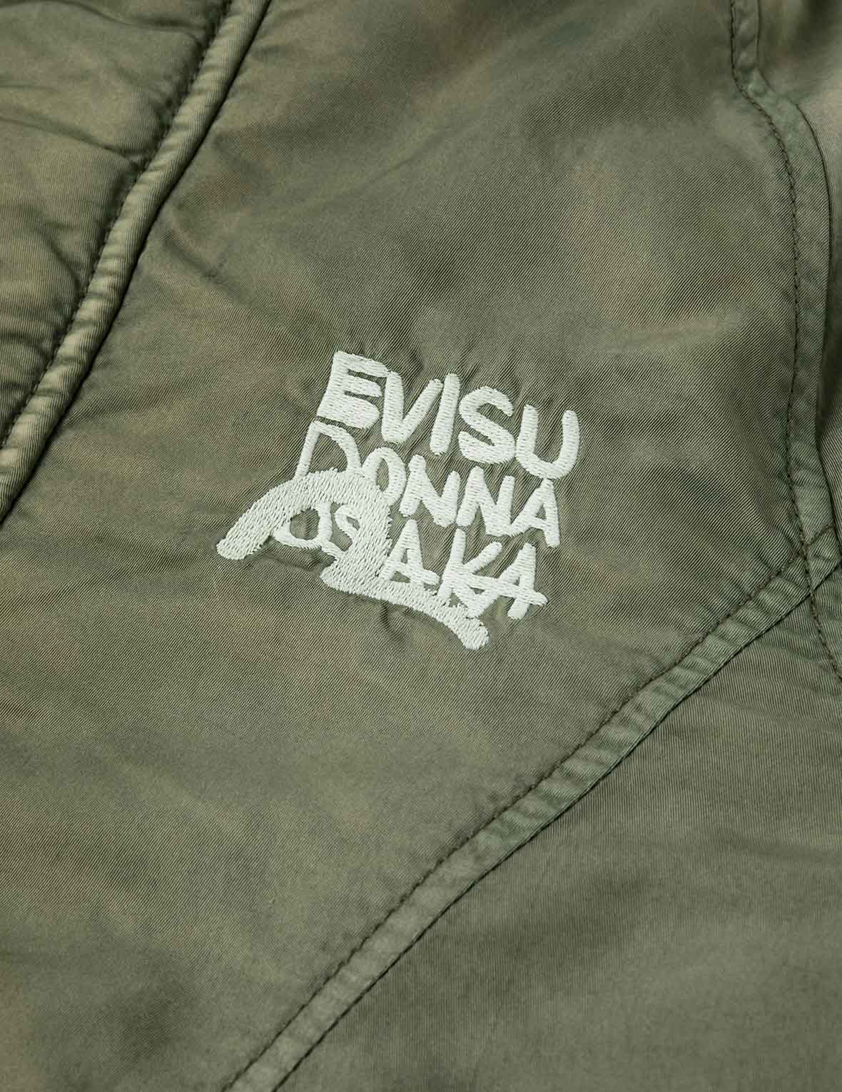 商標和口號刺繡時尚版型外套