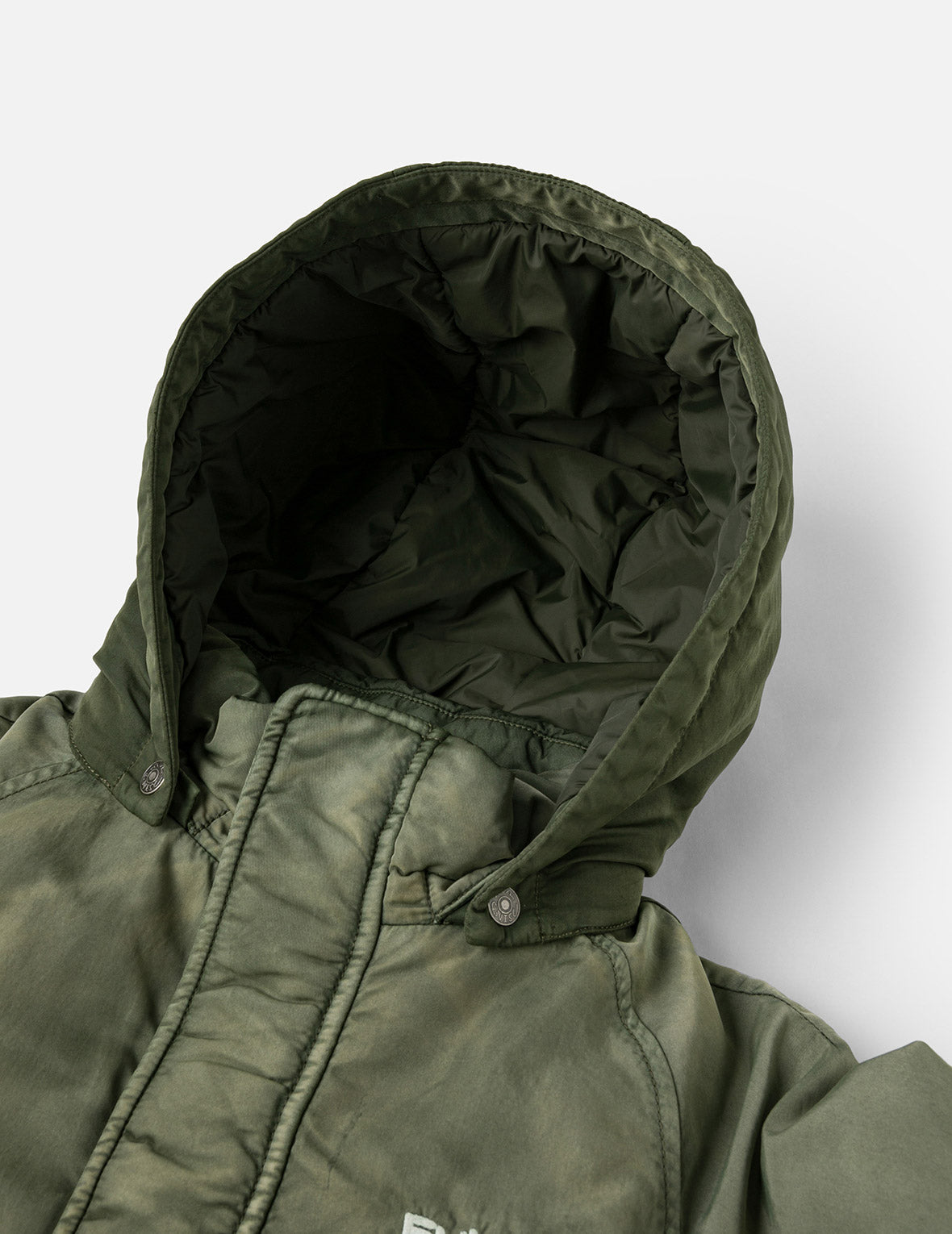 商標和口號刺繡時尚版型外套