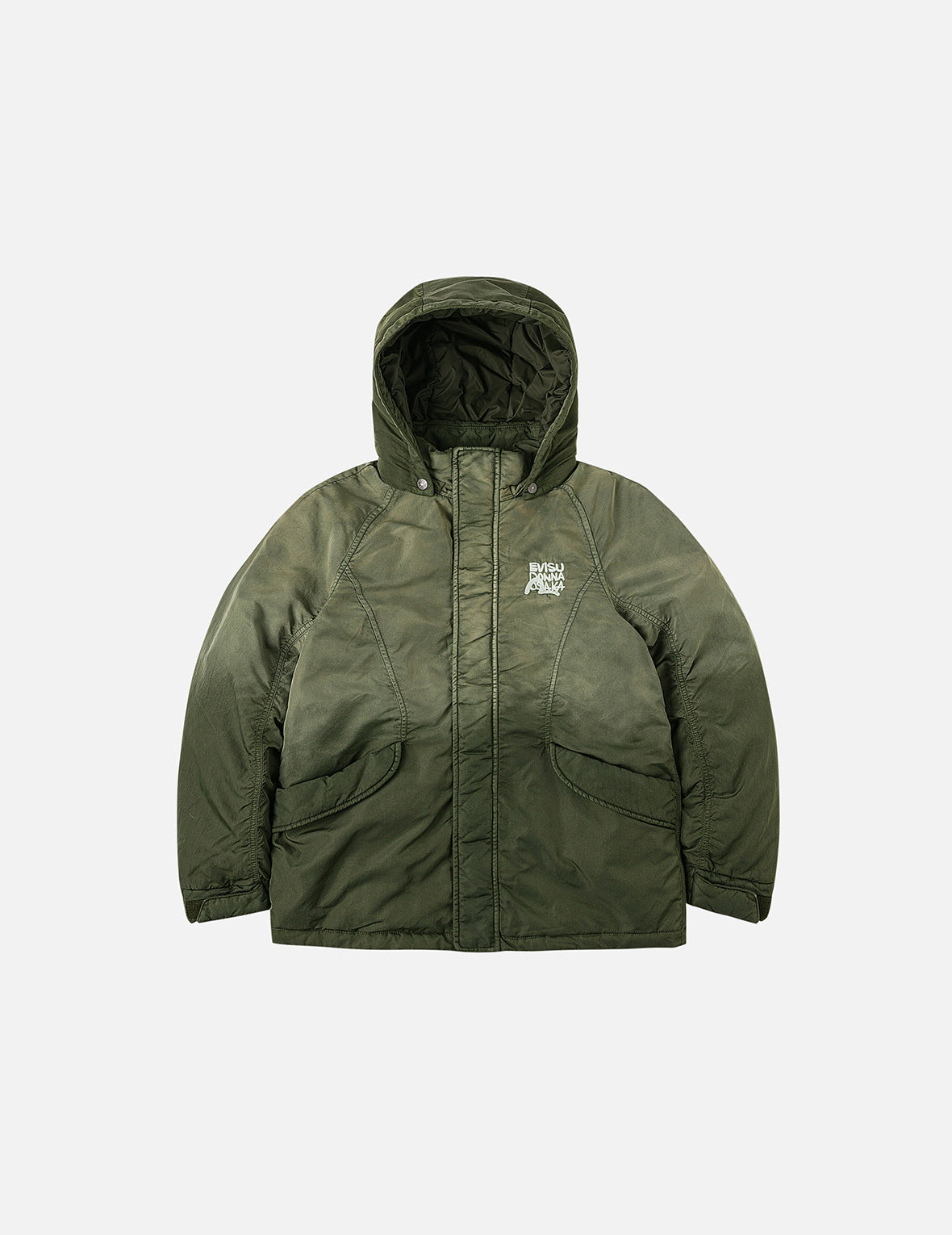 商標和口號刺繡時尚版型外套