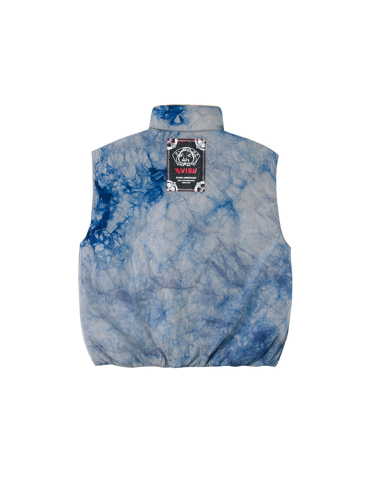 Logo Print Oversized Reversible Vest