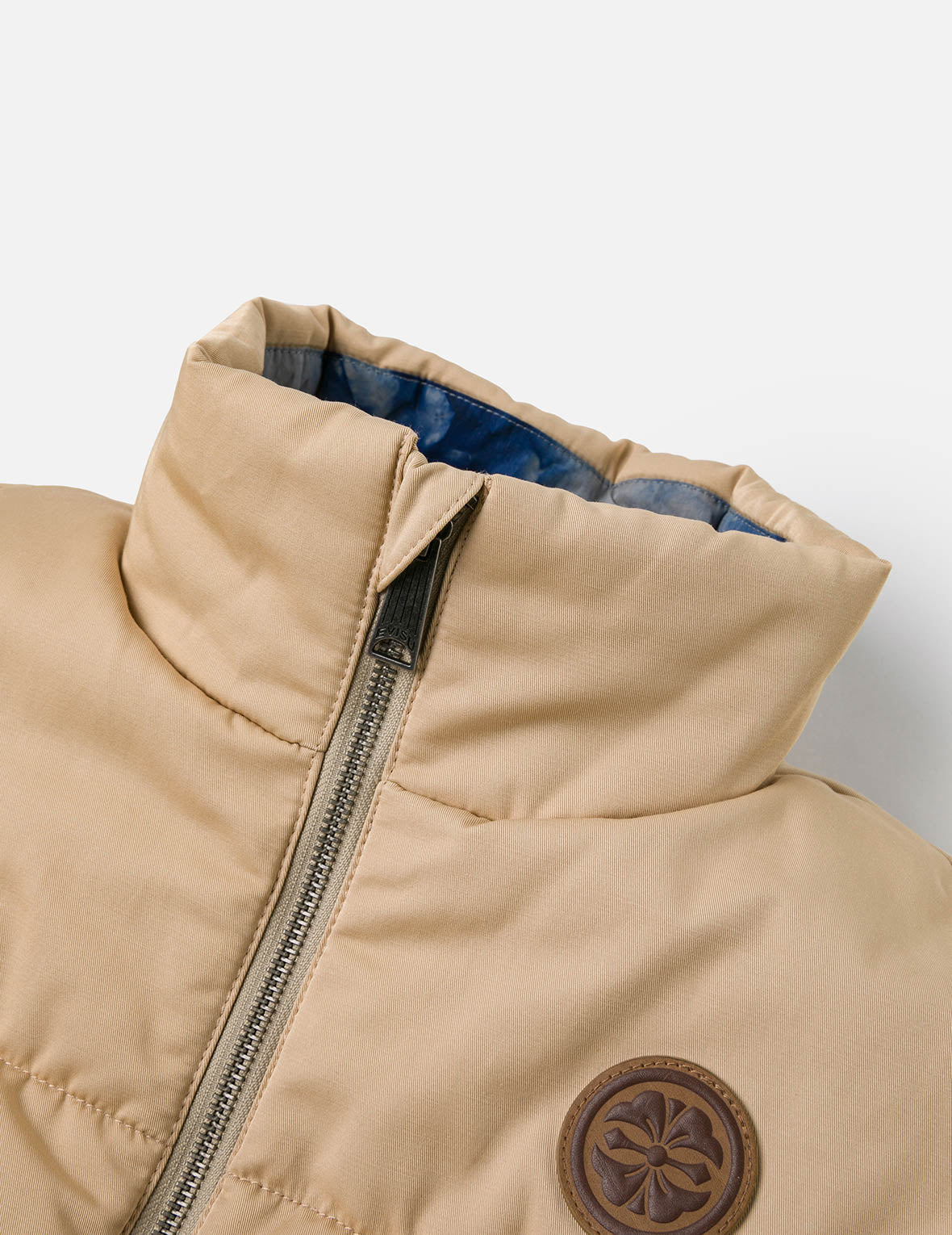 Logo Print Oversized Reversible Vest