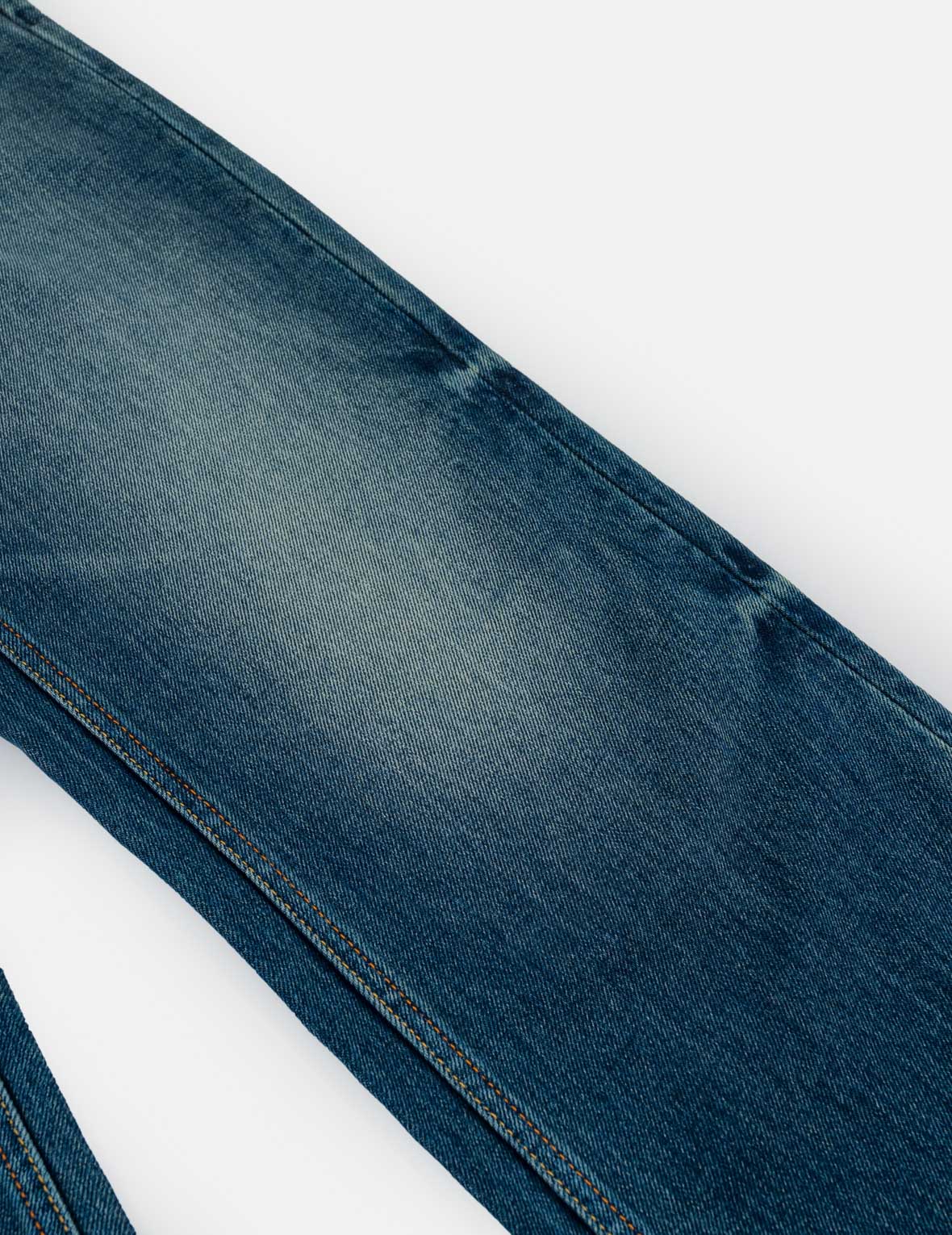 Seagull & Evisu Logo Embroidery Relax Fit Jeans