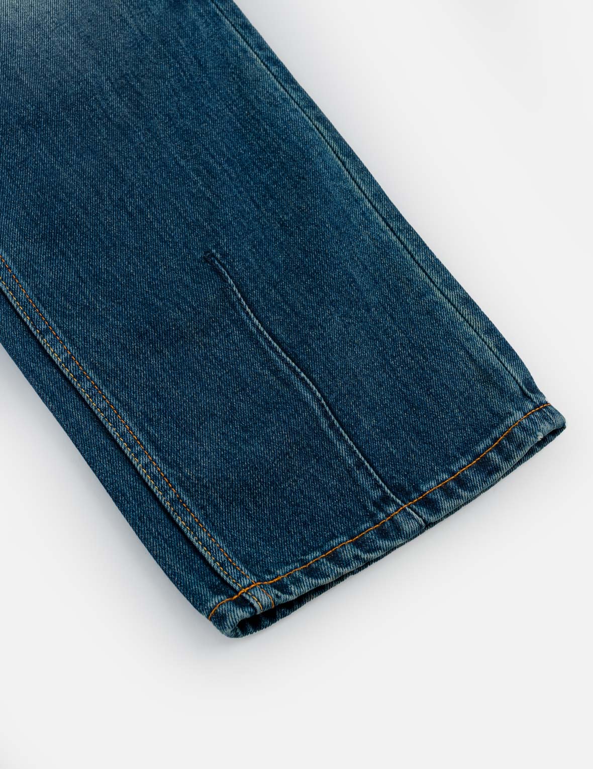 Seagull & Evisu Logo Embroidery Relax Fit Jeans