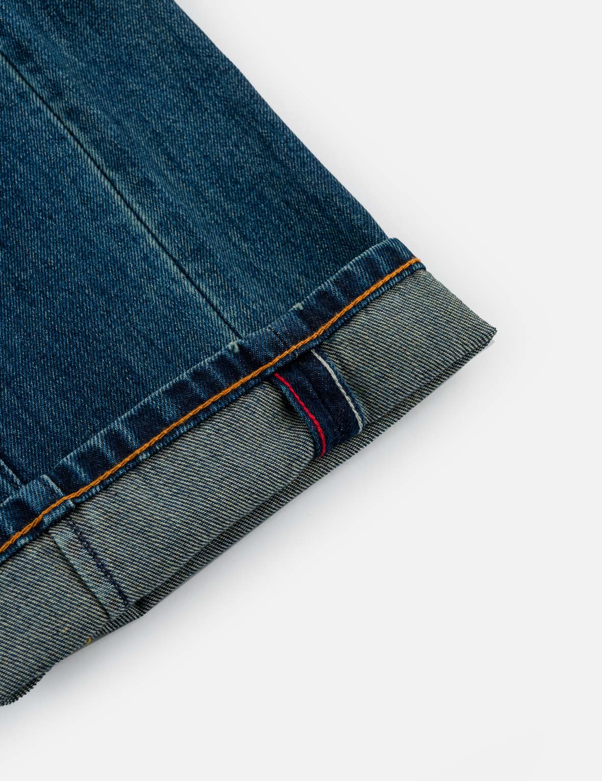 Seagull & Evisu Logo Embroidery Relax Fit Jeans