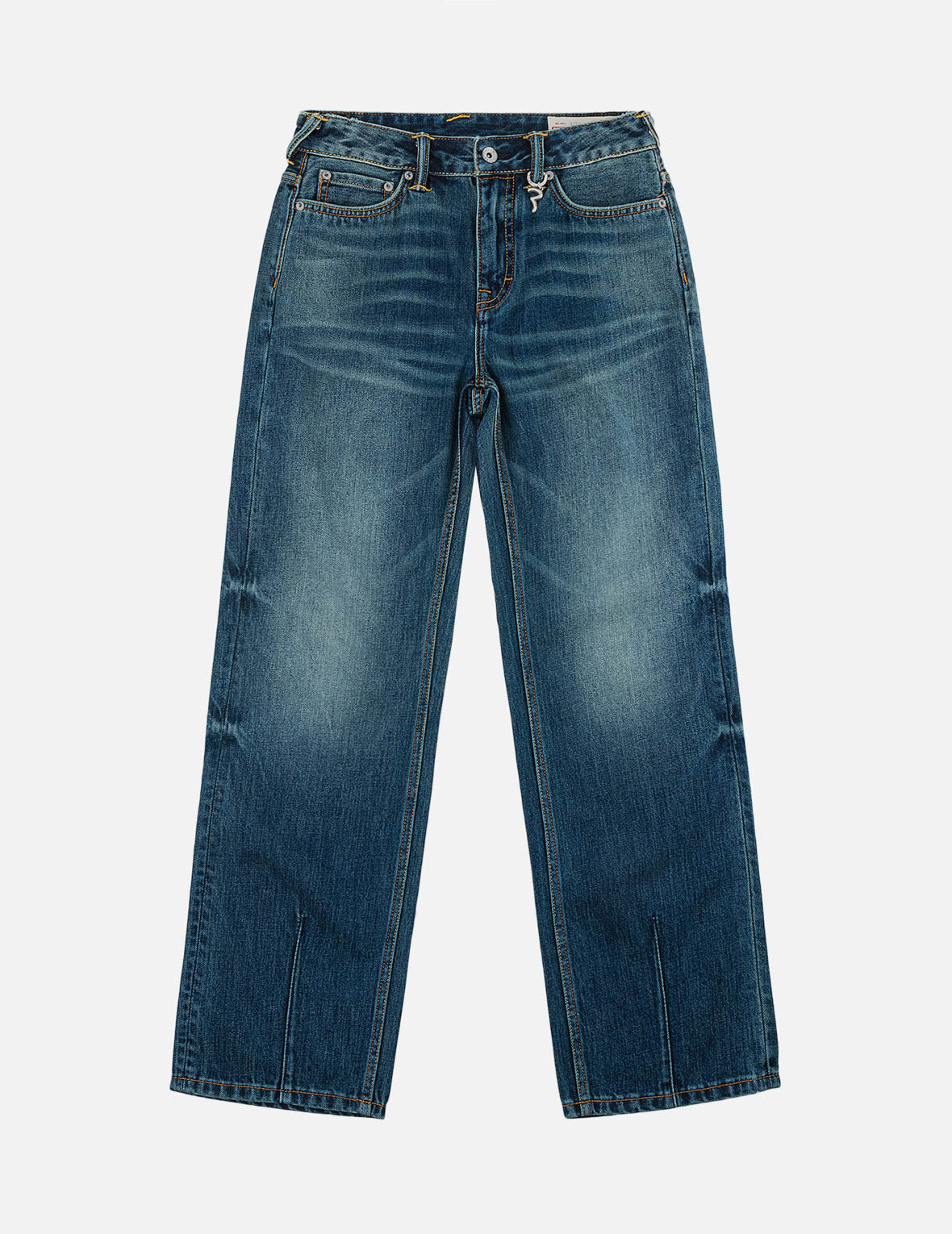 Seagull & Evisu Logo Embroidery Relax Fit Jeans