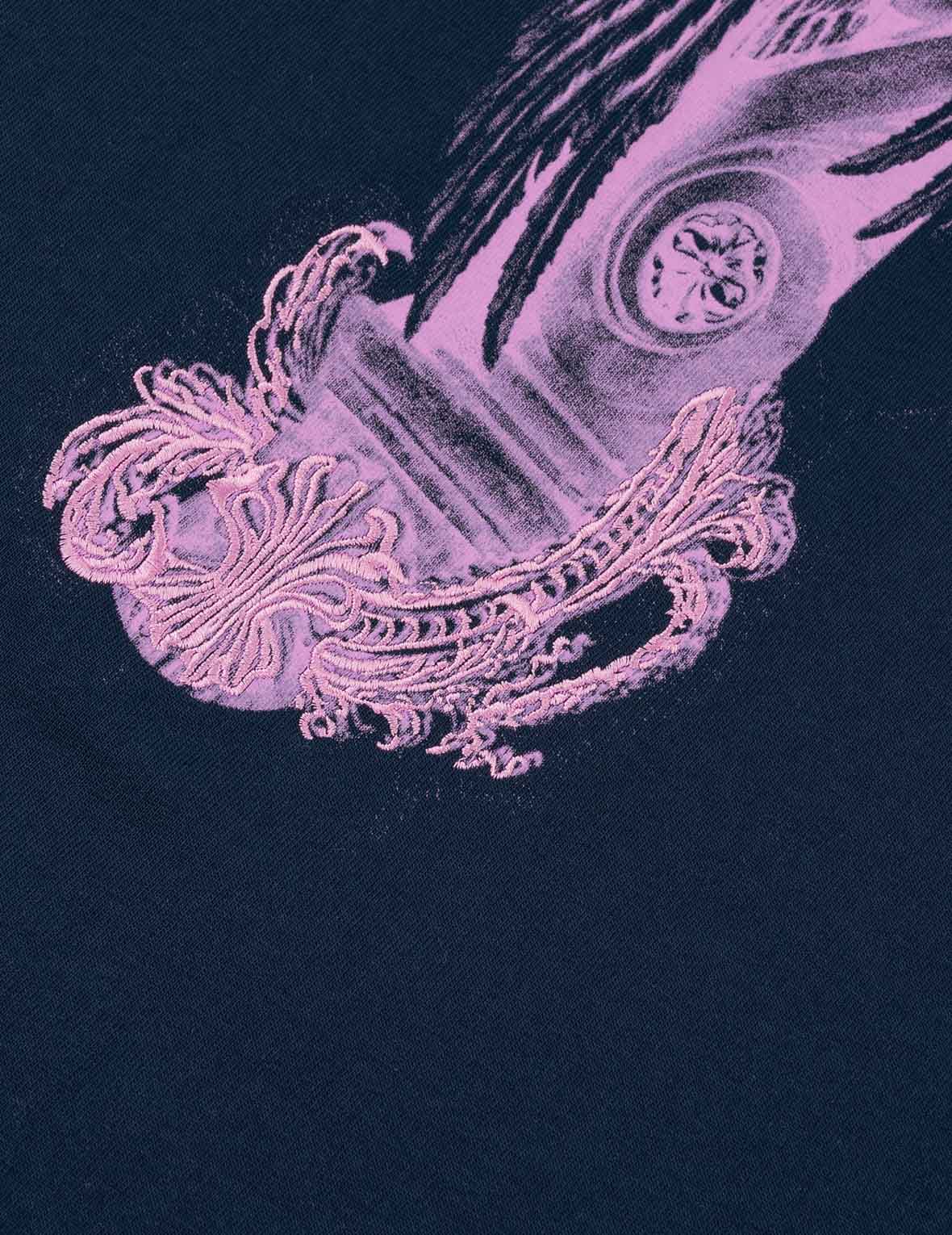 羽翼大M印花刺繡T恤