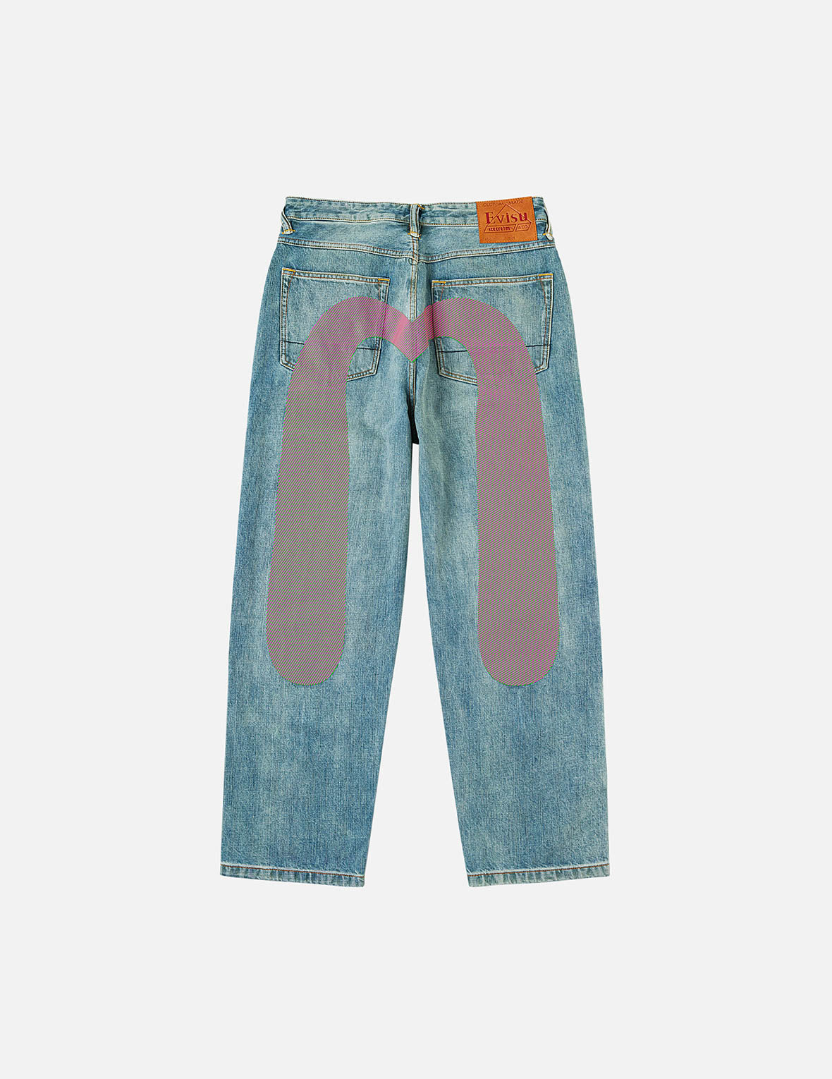 【EXCLUSIVE】EVISU X ICECREAM Daicock Jeans