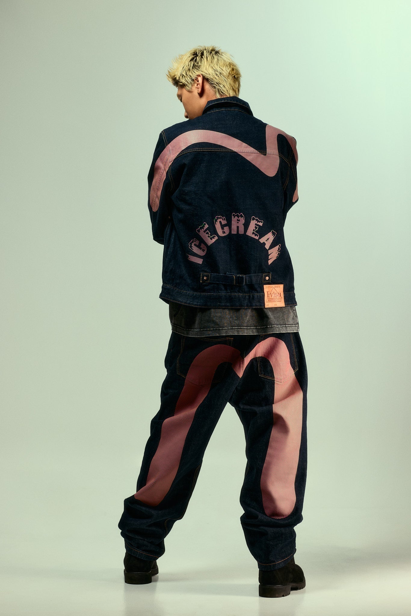 EVISU X ICECREAM 大M牛仔褲