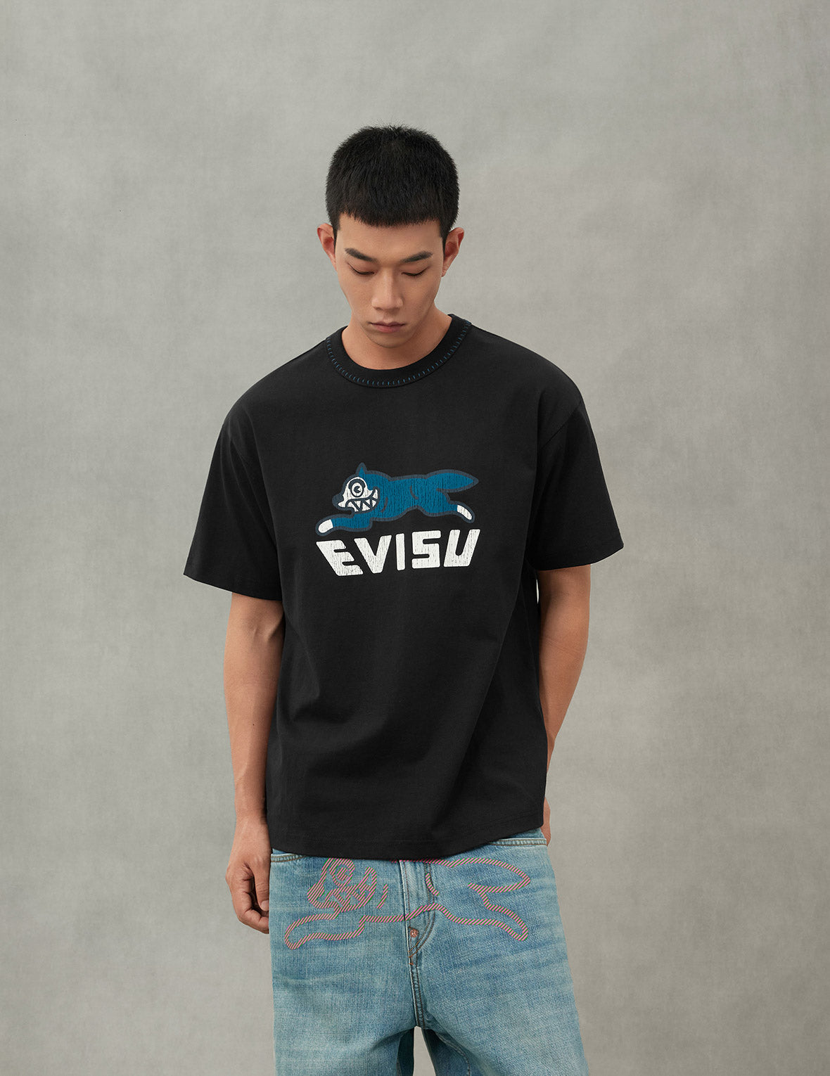 EVISU X ICECREAM 商標T恤