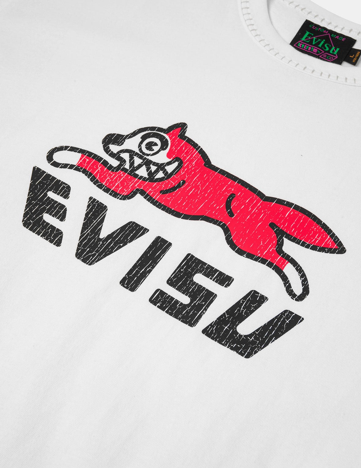 EVISU X ICECREAM 商標T恤