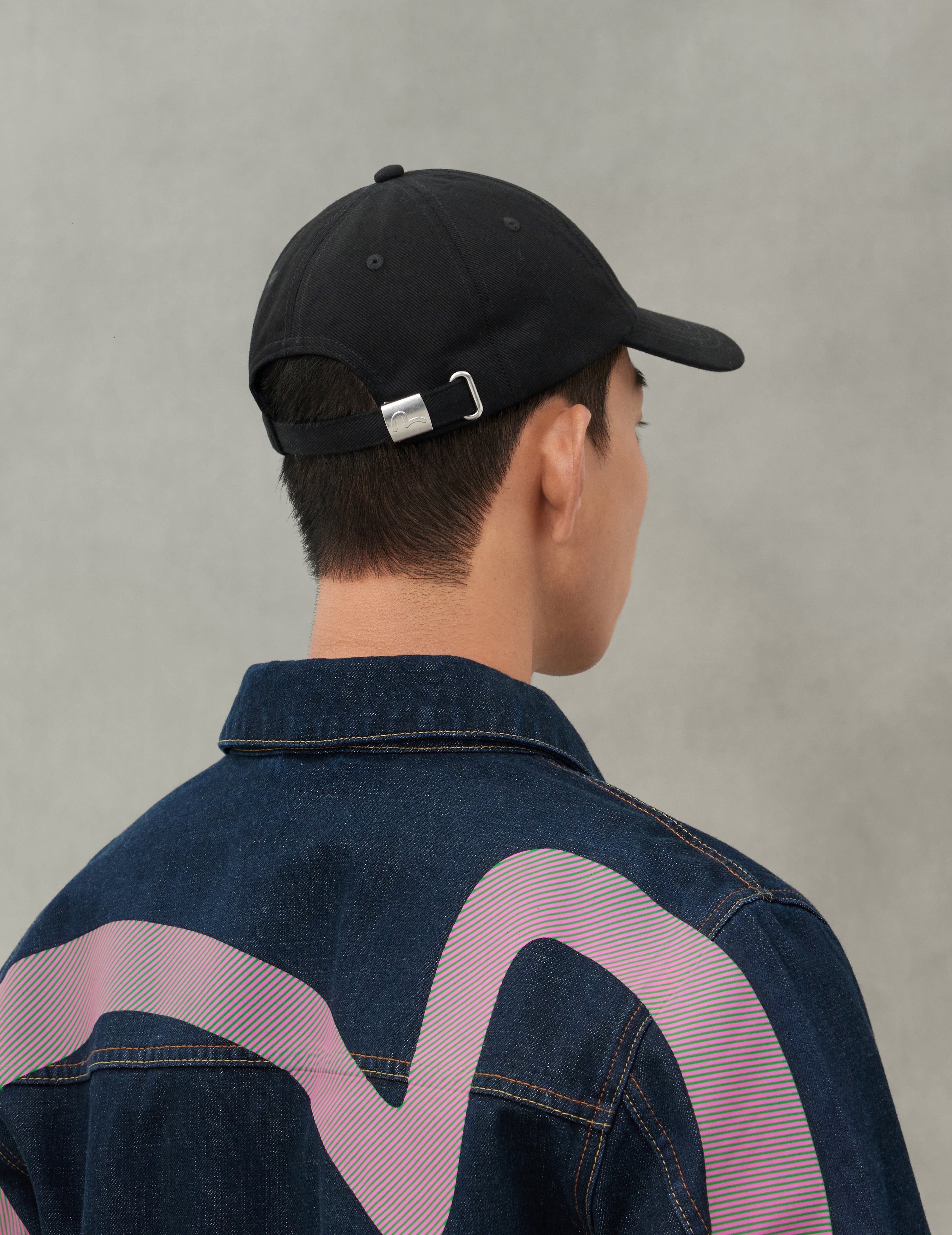 EVISU X ICECREAM 商標棒球帽 - 黑色