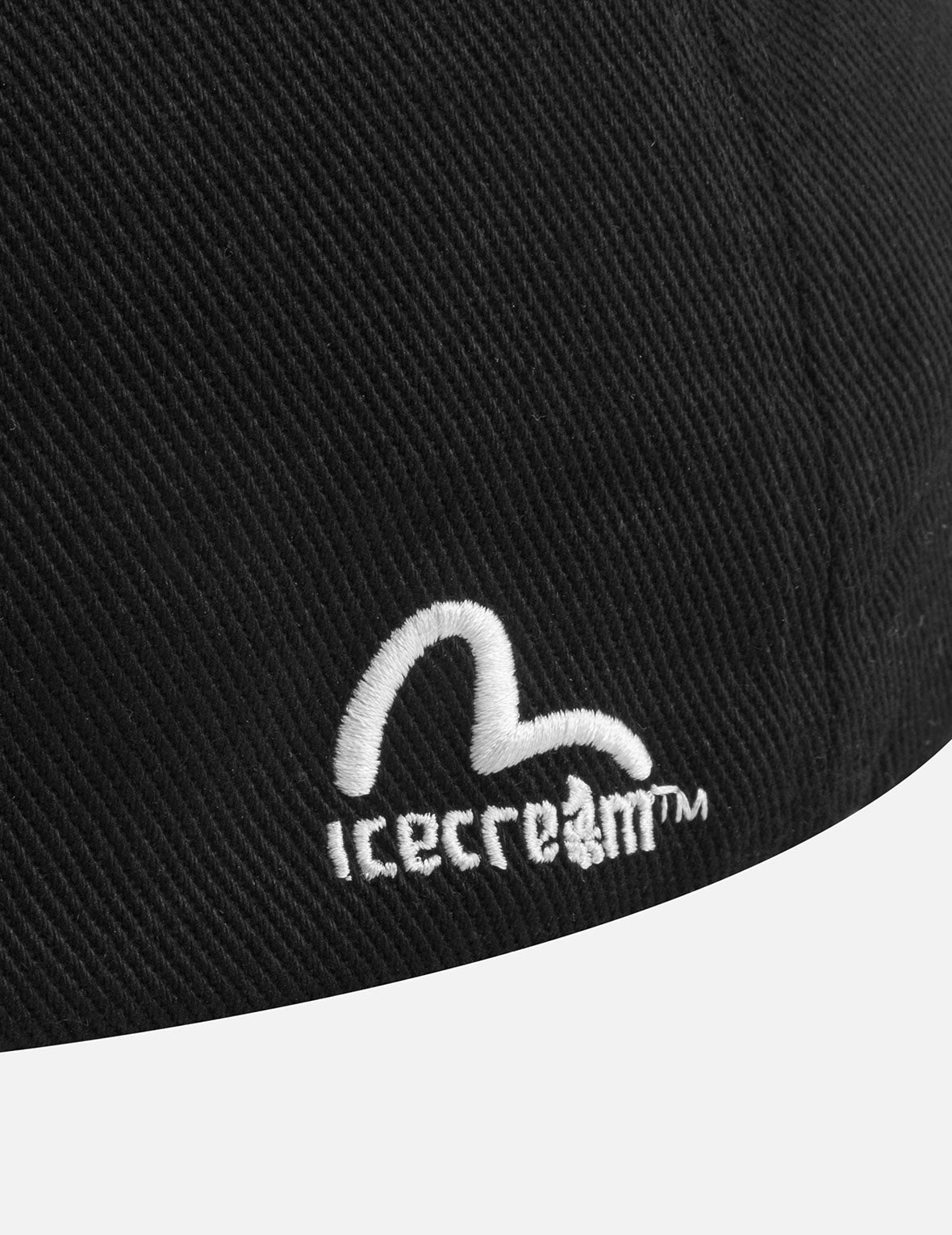 EVISU X ICECREAM 商標棒球帽 - 黑色